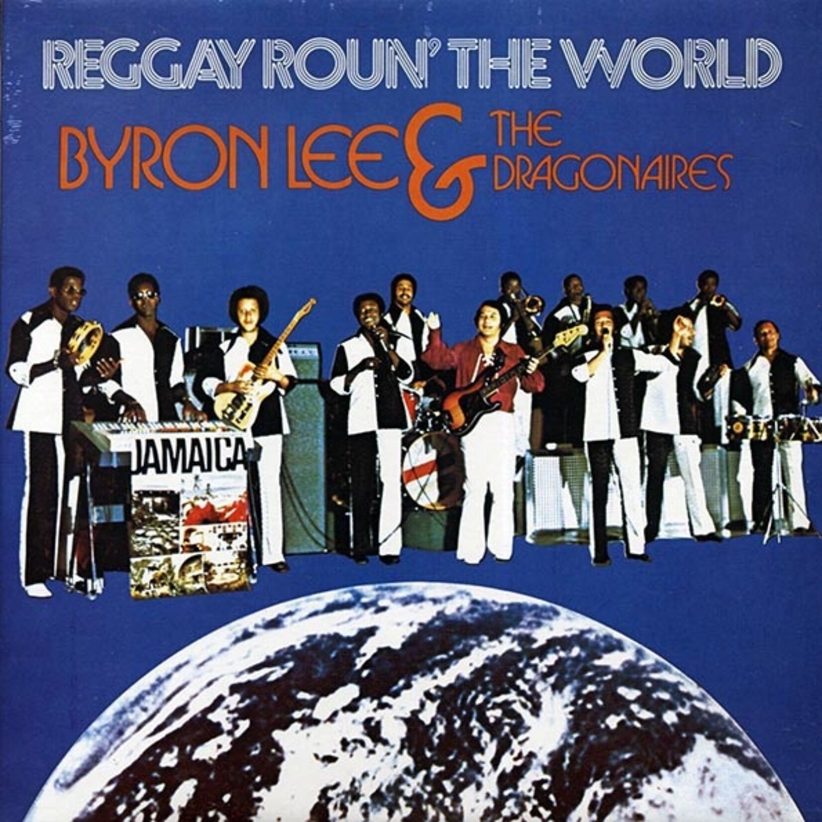 Byron Lee & The Dragonaires - Reggay Roun' The World (Dynamic) (Orig. Press)