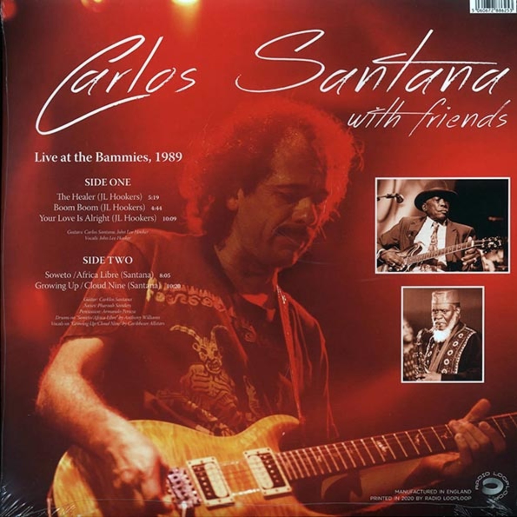 Carlos Santana - Live At The Bammies, 1989: Carlos Santana With Friends (Radio Looploop)