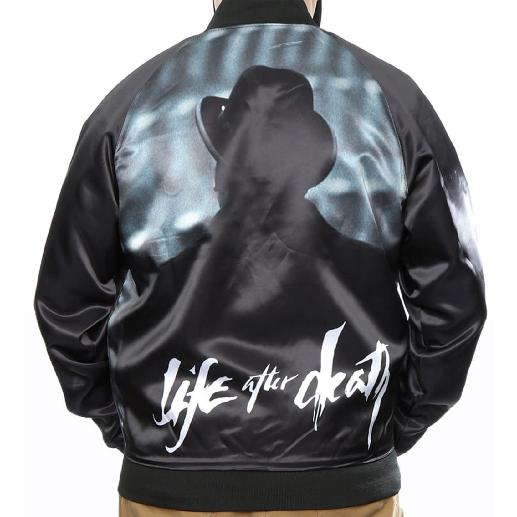 Biggie Smalls Unisex Bomber Jacket - Black