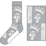 Biggie Smalls Unisex Ankle Socks: Crown Monochrome