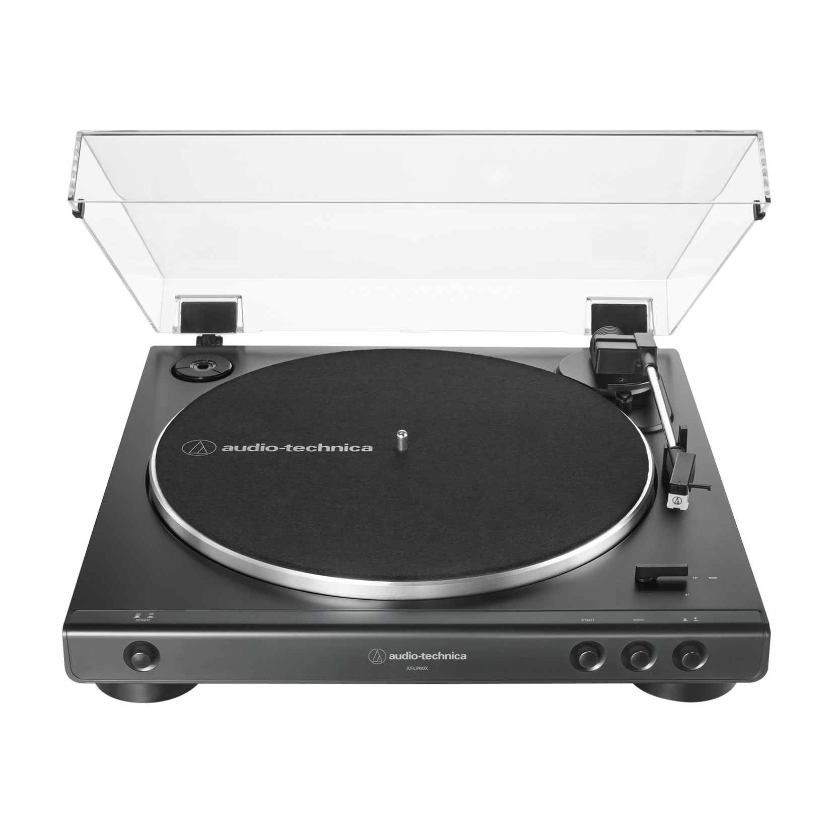 Audio-Technica AT-LP60X-BK - Fully Automatic Belt-Drive Turntable - Black