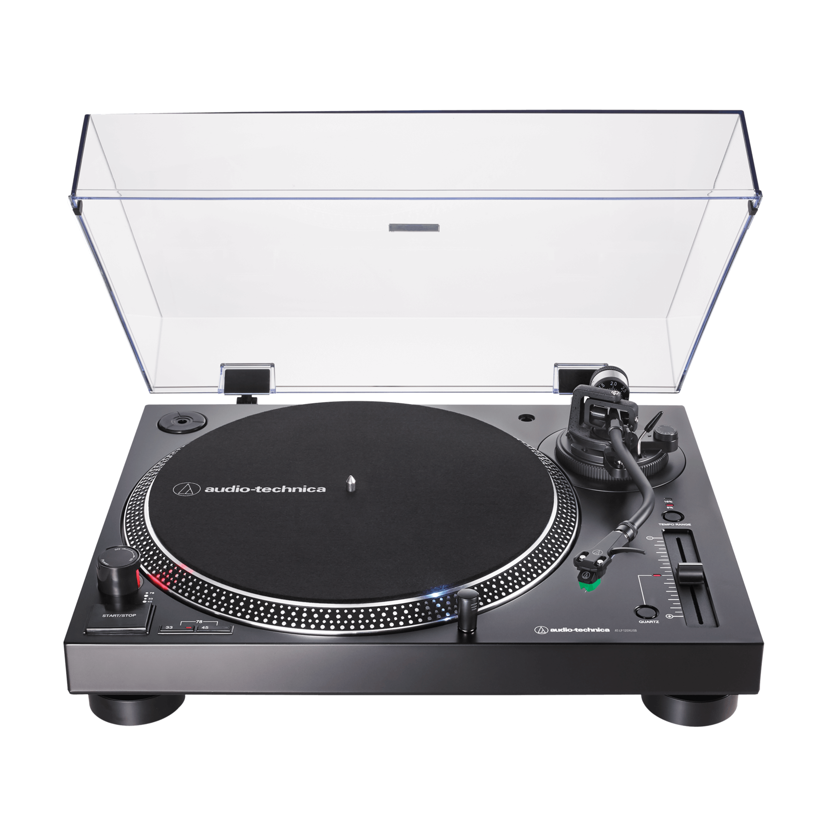 Audio-Technica AT-LP120XUSB-BK - Direct-Drive Turntable (Analog & USB) - Black