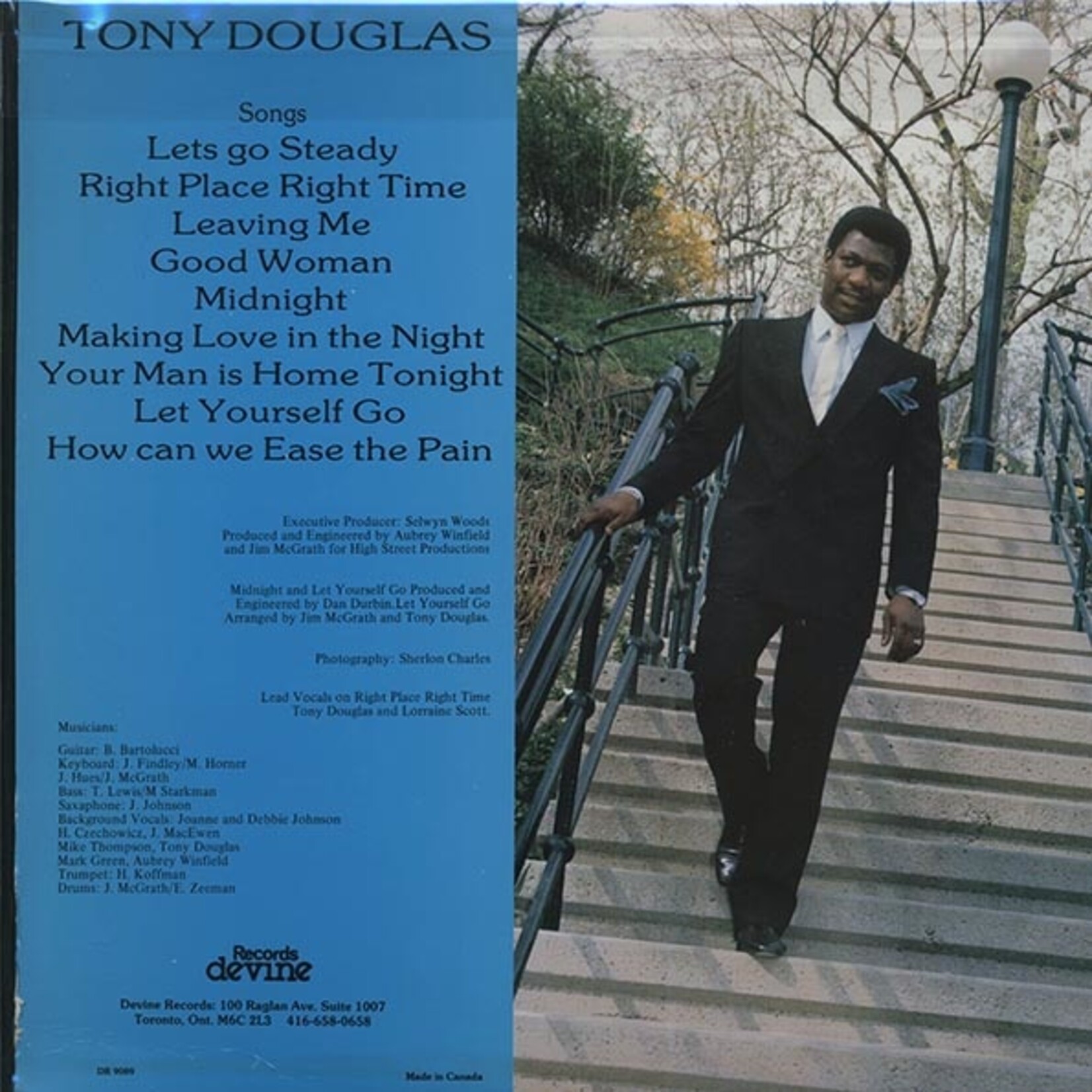 Tony Douglas - Lets Go Steady (Devine Records) (Orig. Press)