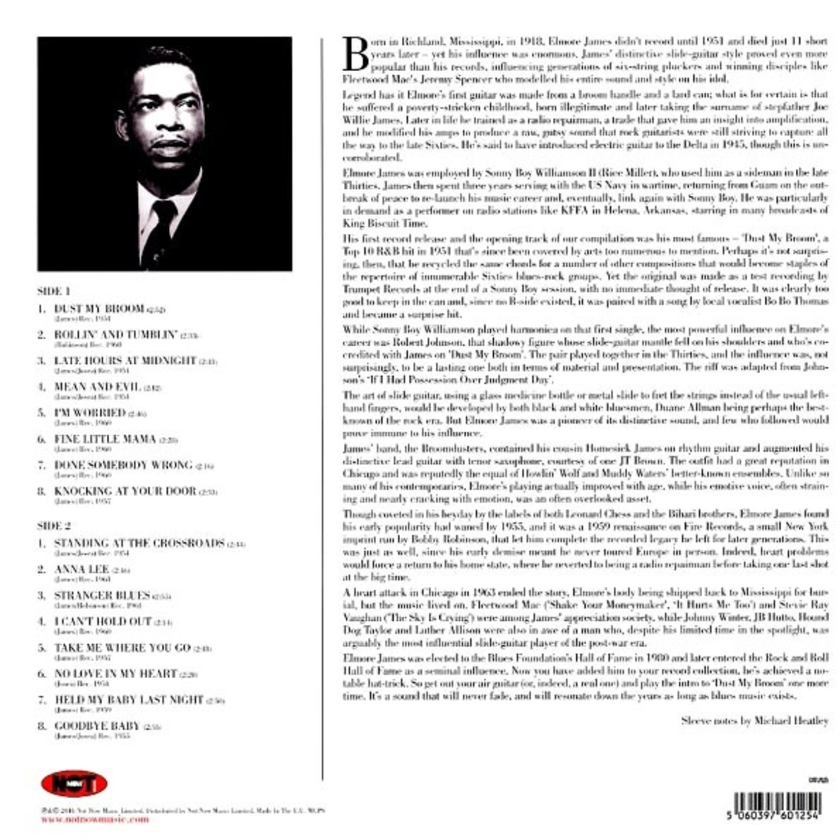 Elmore James - The Definitive Elmore James (Not Now Music) (180g)