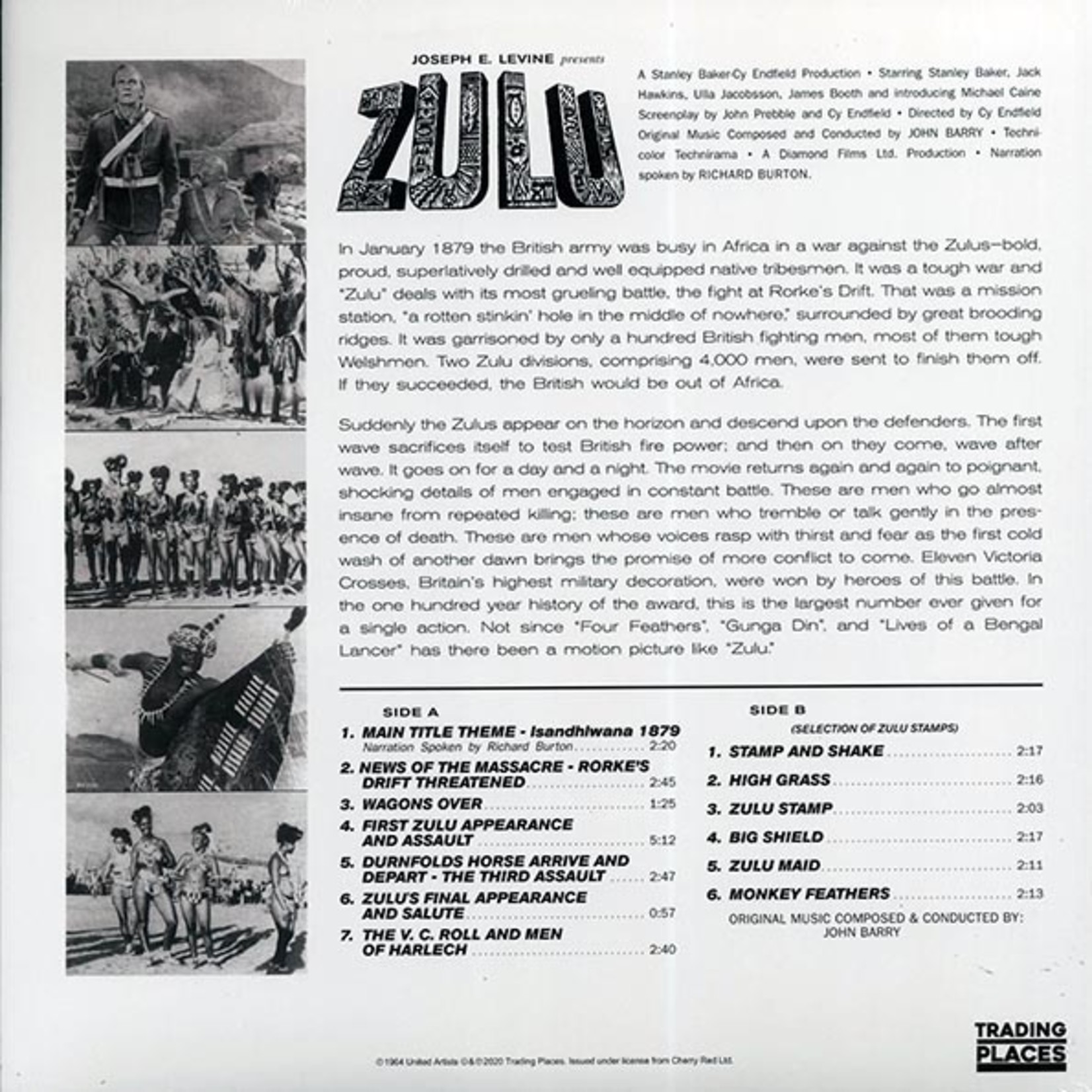 John Barry - Zulu Original Motion Picture Soundtrack & Themes (Trading Places)