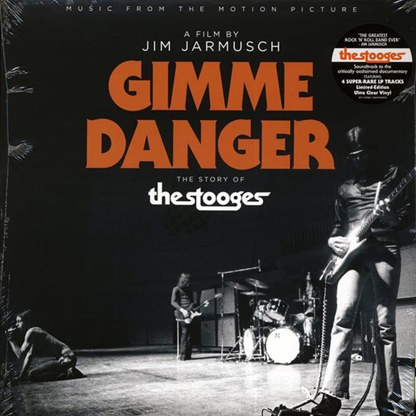 The Stooges - Gimme Danger: Music From The Motion Picture (Rhino) (Ltd.) (Colored vinyl (clear))