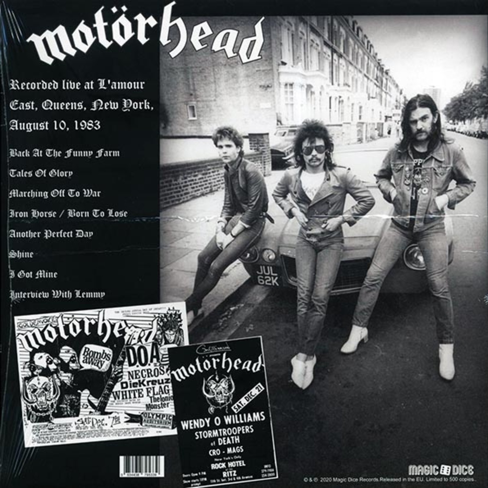 Motorhead - Tales Of Glory: Live At L'amour, New York, August 10th, 1983 FM Broadcast (Magic Dice) (Ltd. 500 Copies)