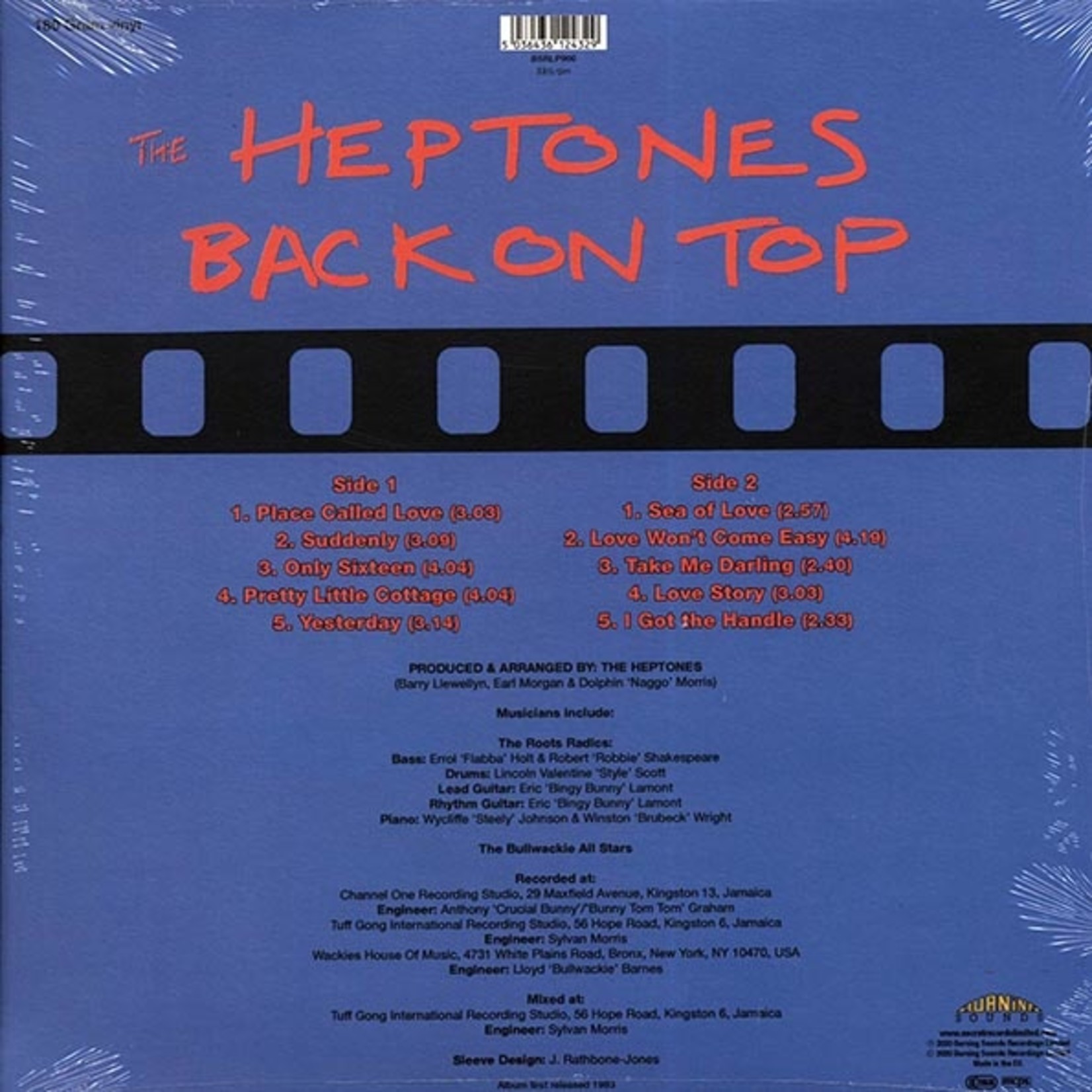 The Heptones - Back On Top (Burning Sounds) (180g) (Colored vinyl (red))