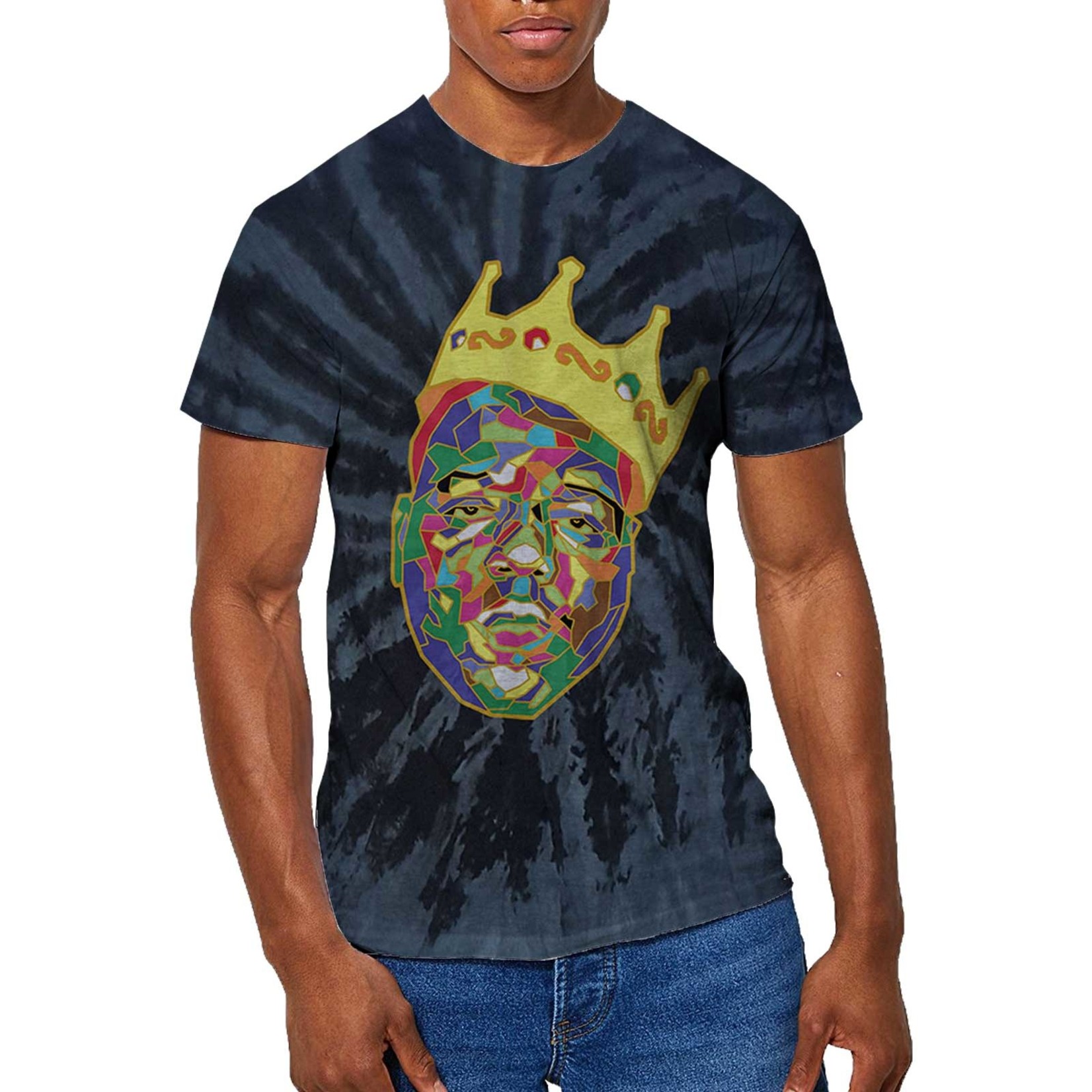 Biggie Smalls Unisex T-shirt Crown (Wash Collection)