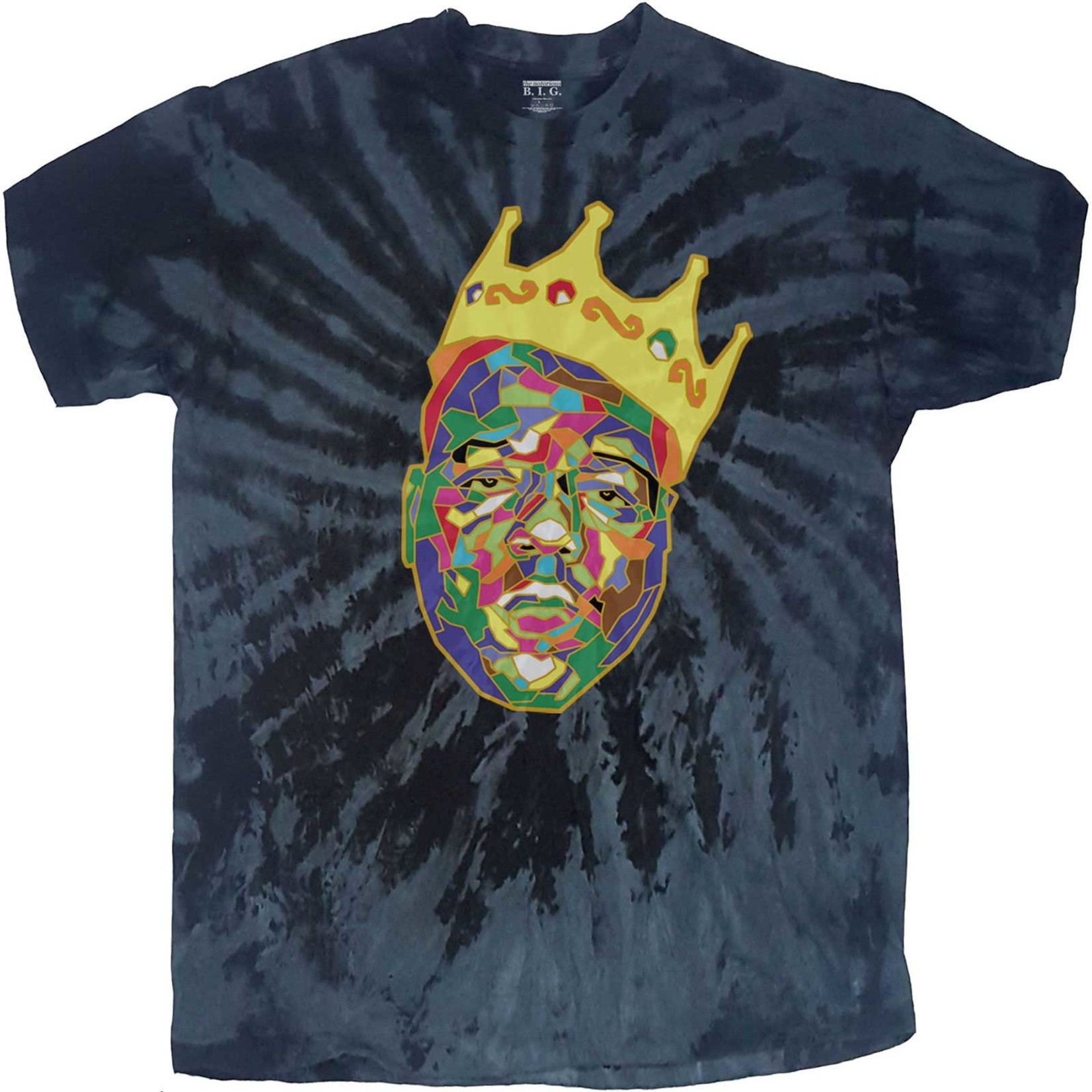 Biggie Smalls Unisex T-shirt Crown (Wash Collection)