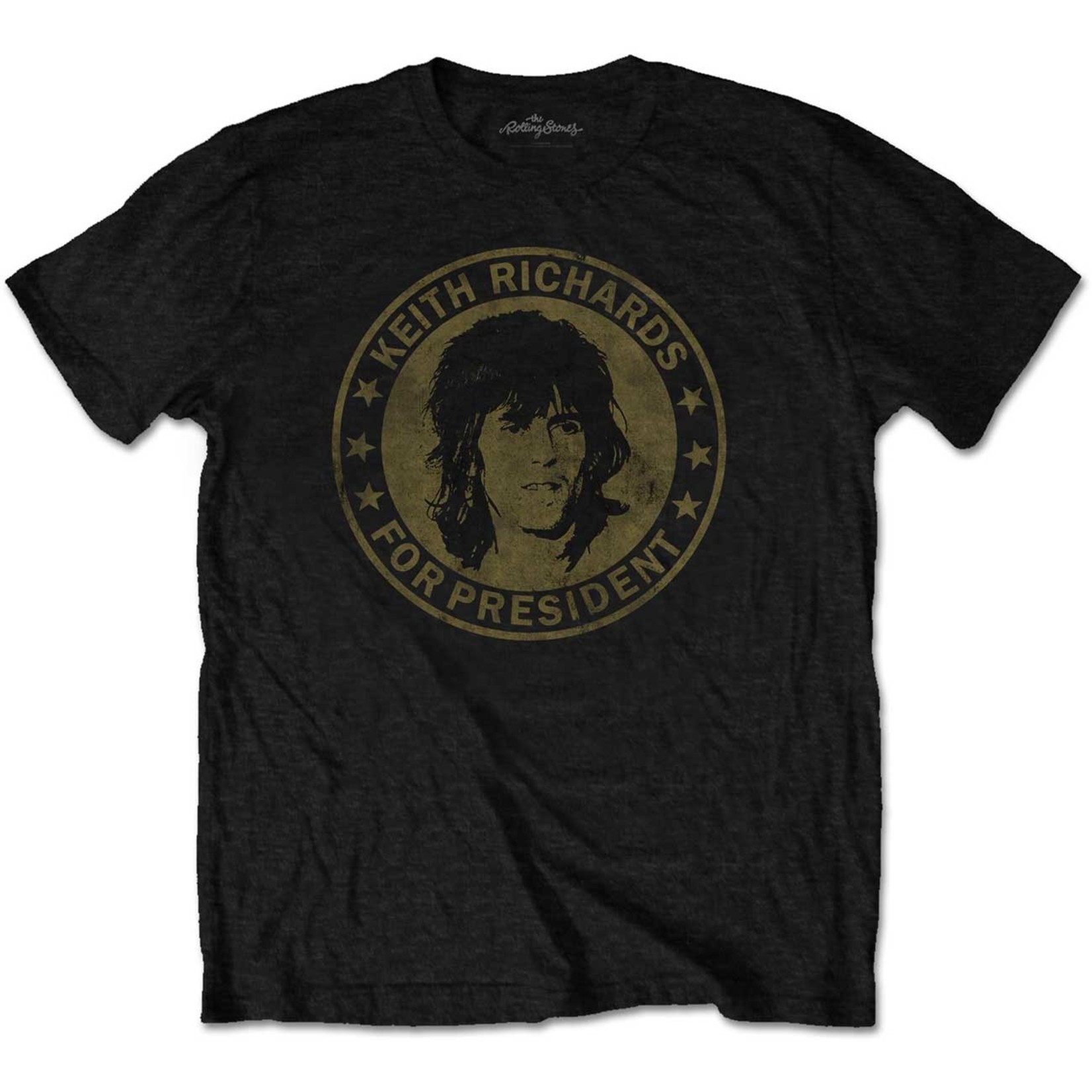 The Rolling Stones Unisex T-Shirt: Keith for President