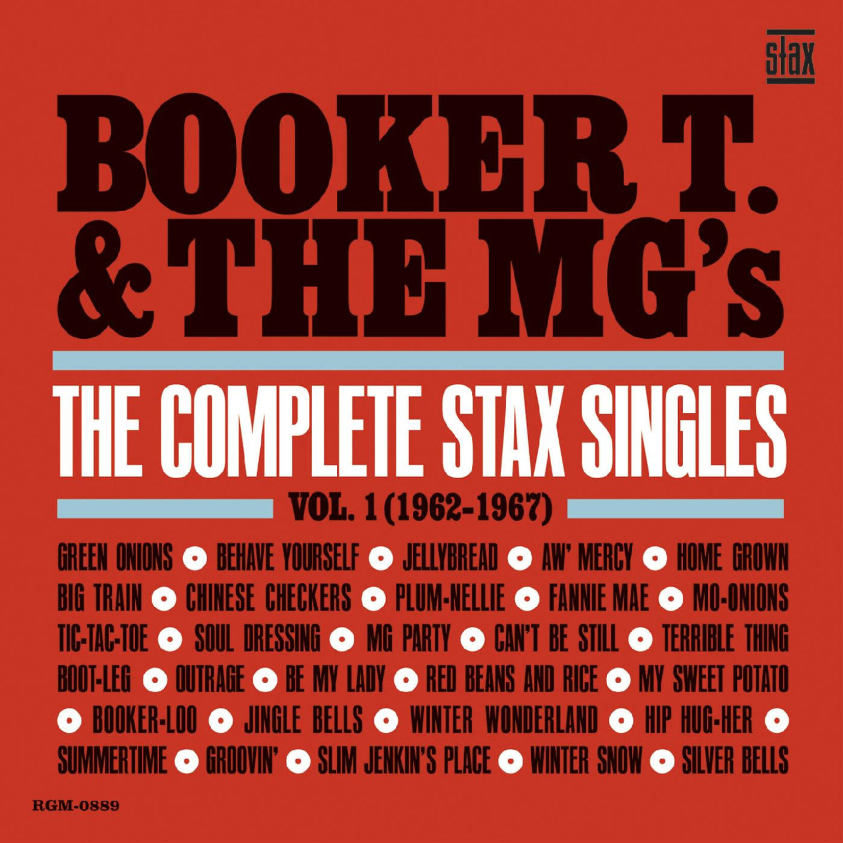 Booker T. & the MG's - The Complete Stax Singles Vol. 1 (1962-1967) (2-LP, Red Vinyl)