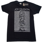 Joy Division Unisex T-Shirt - Unknown Pleasures (White on Black)