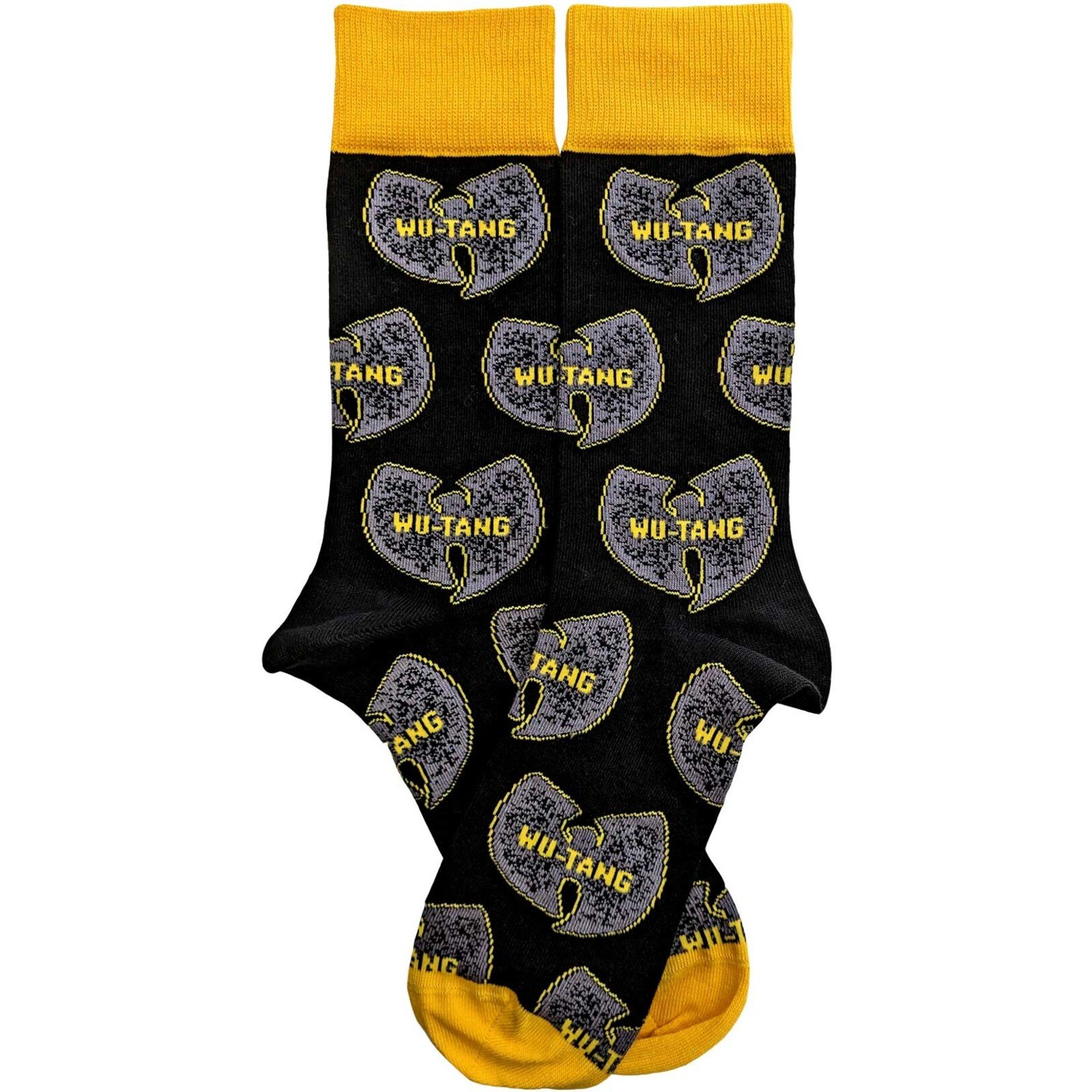 Wu-Tang Clan Unisex Ankle Socks: Grey Logos