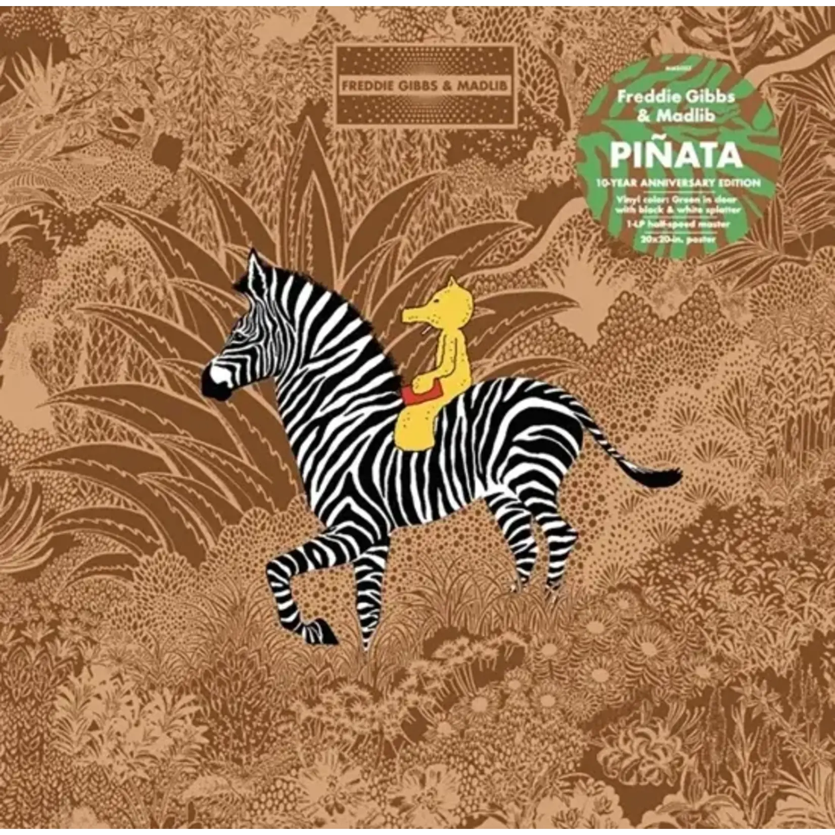 Freddie Gibbs & Madlib - Pinata - (10 Year Anniversary Edition) (Coloured Vinyl) (RSD 2024)