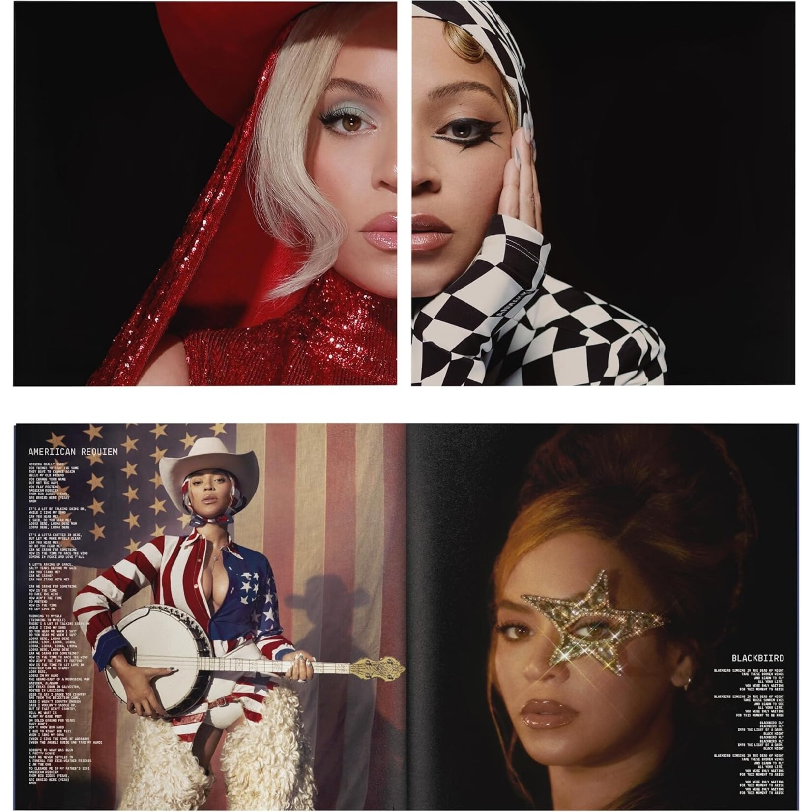 Beyonce - Cowboy Carter - Official Vinyl (2LP Black Vinyl with Booklet and Poster)