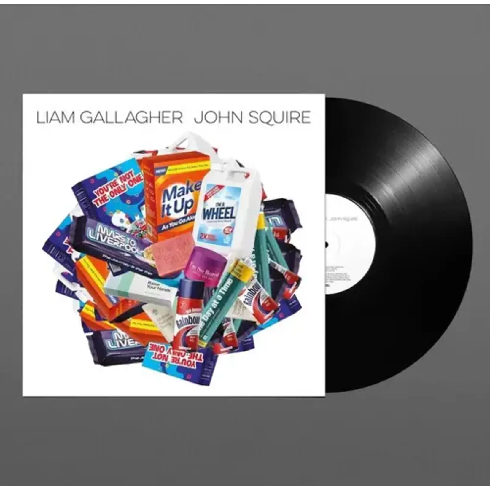 Liam Gallagher & John Squire - Liam Gallagher & John Squire (Black Vinyl)