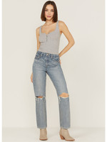 Unpublished Unpublished Willa Ripped Jeans - Medium Blue