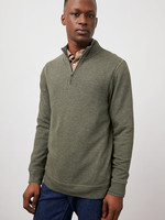 Rails Rails Gavin Half Zip - Olive Charcoal