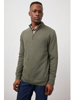 Rails Rails Gavin Half Zip - Olive Charcoal