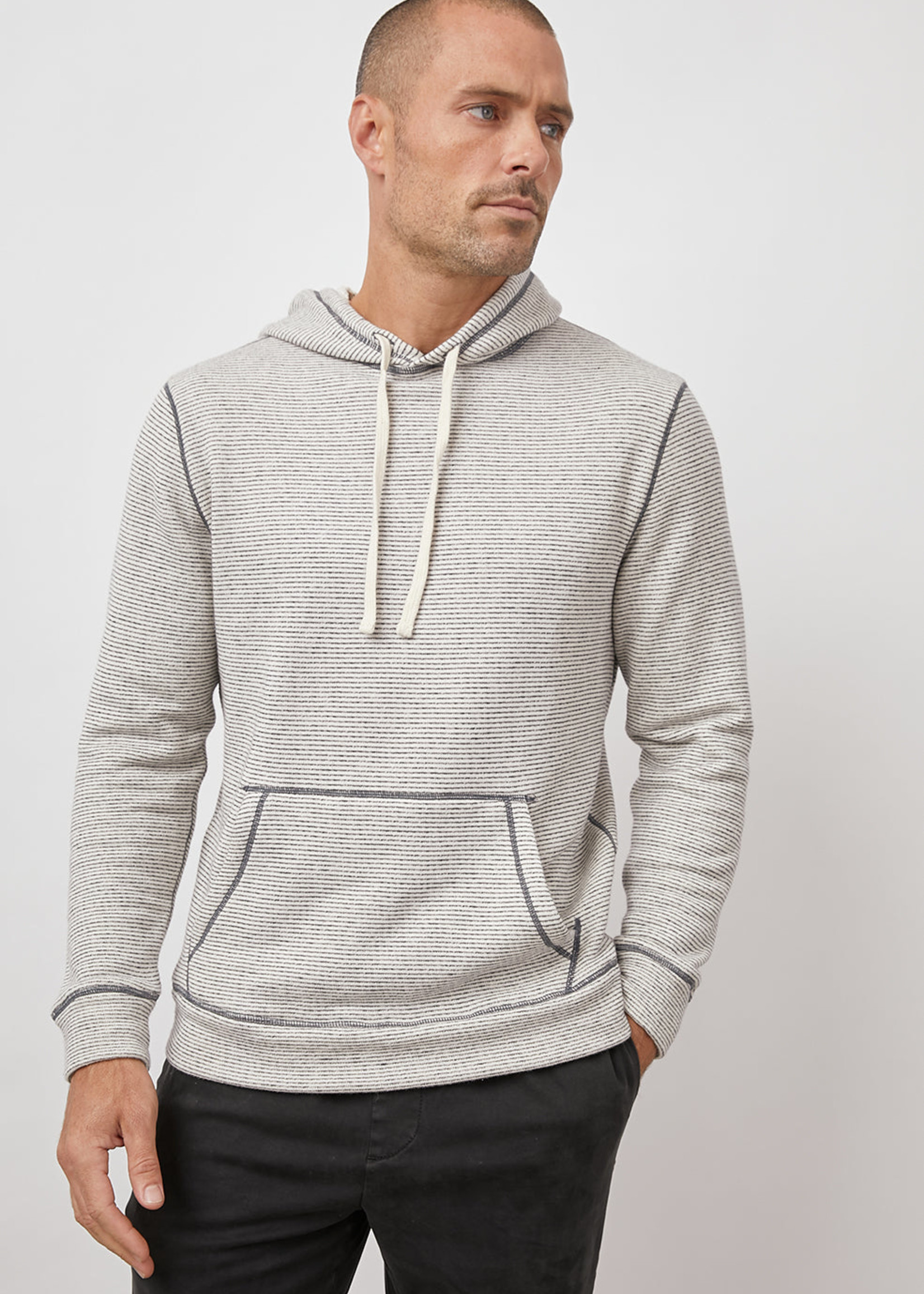 Rails Rails Smith Sweater - Cream Navy Stripe