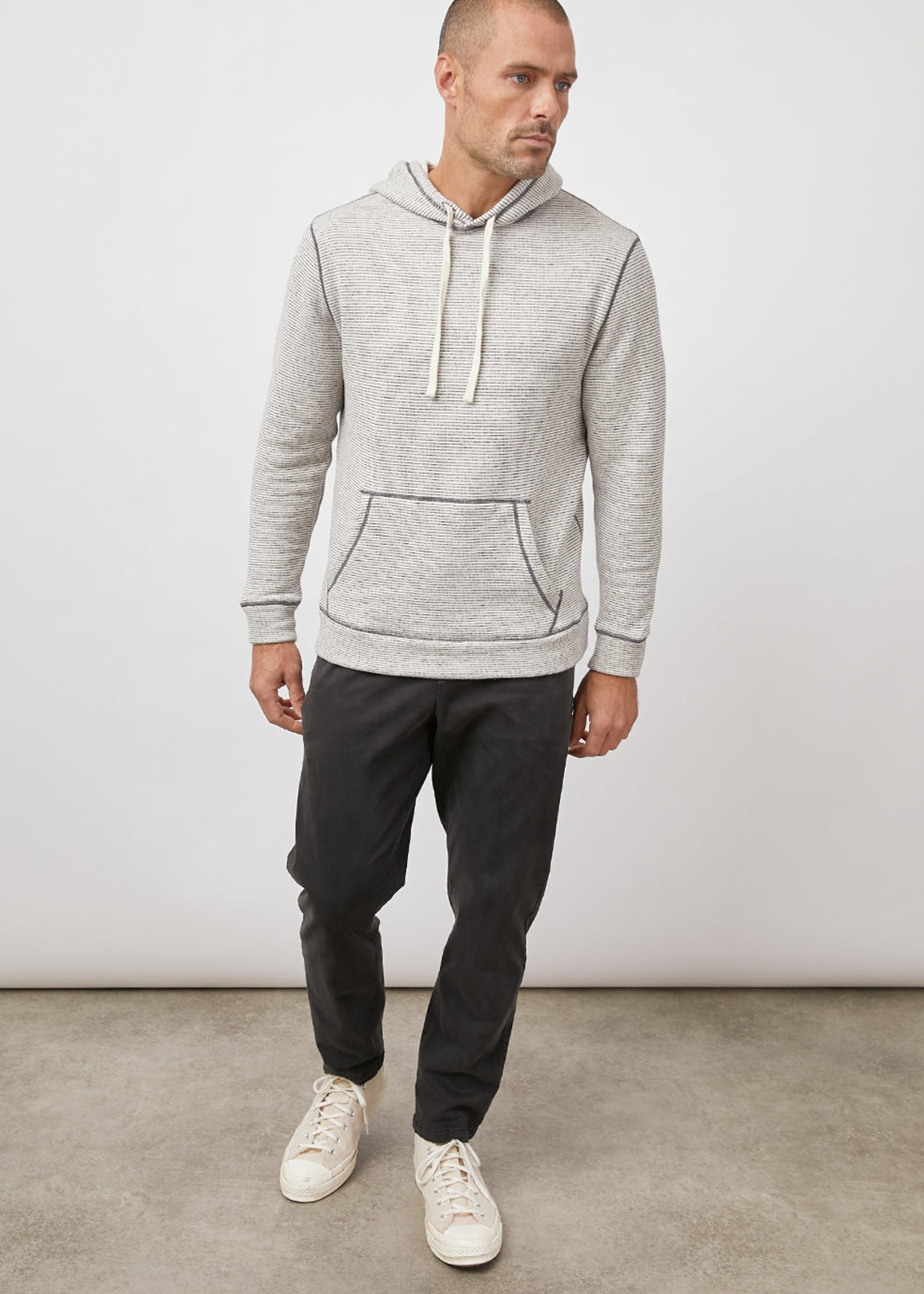Rails Rails Smith Sweater - Cream Navy Stripe
