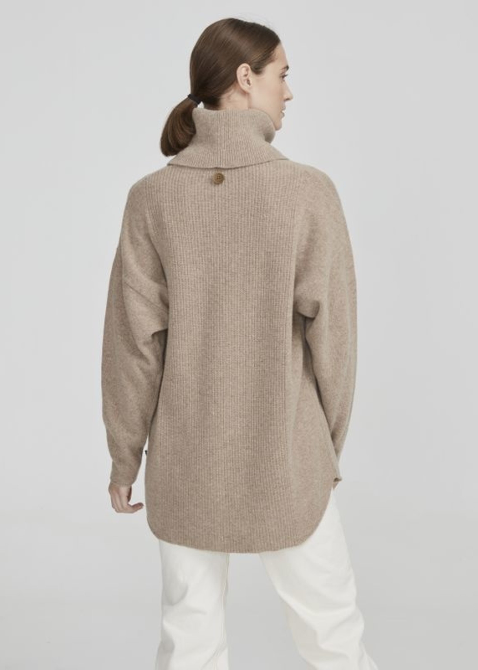 Holebrook Holebrook Estrid Rollneck - Khaki