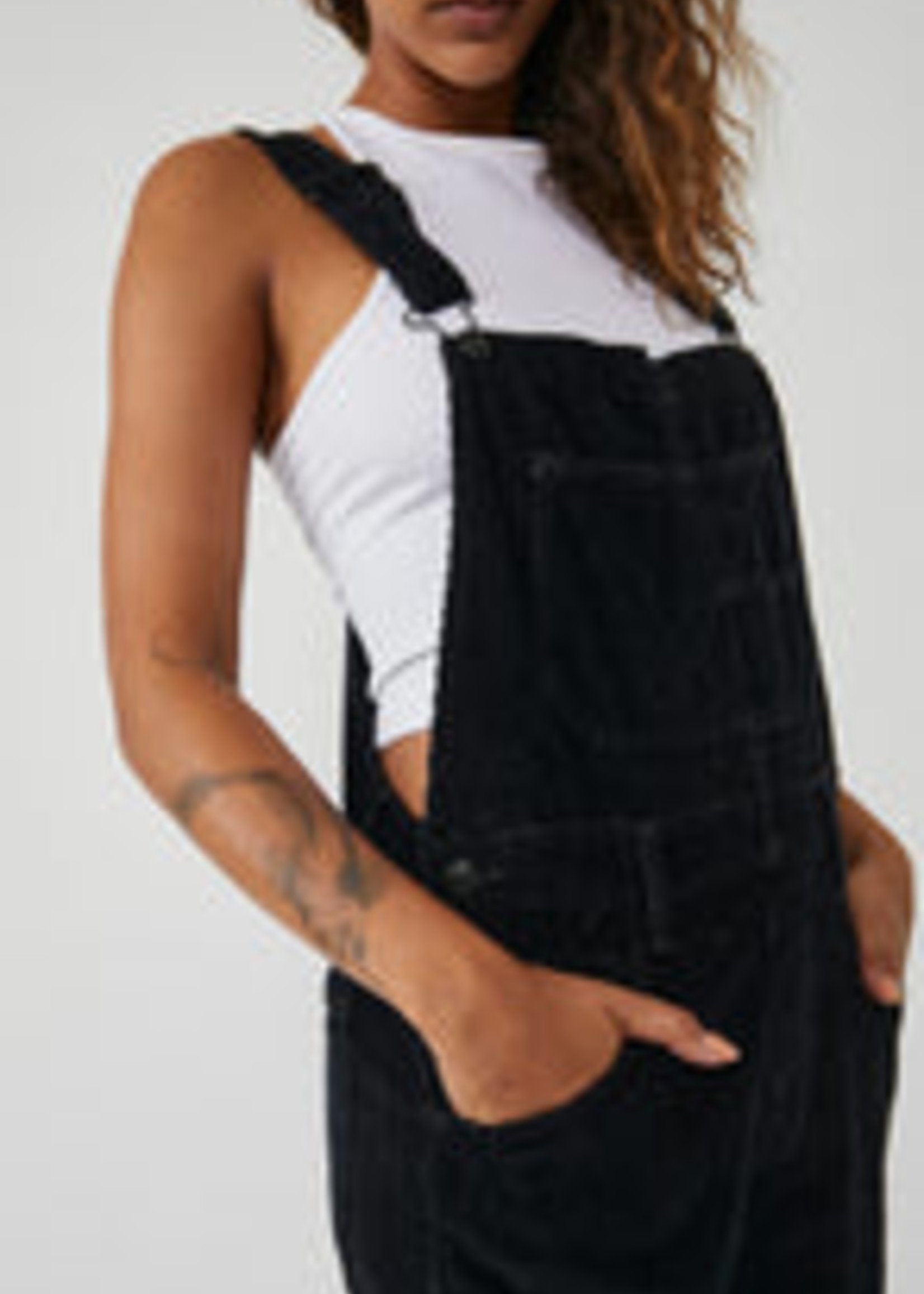 Free People FP Ziggy Cord Overall