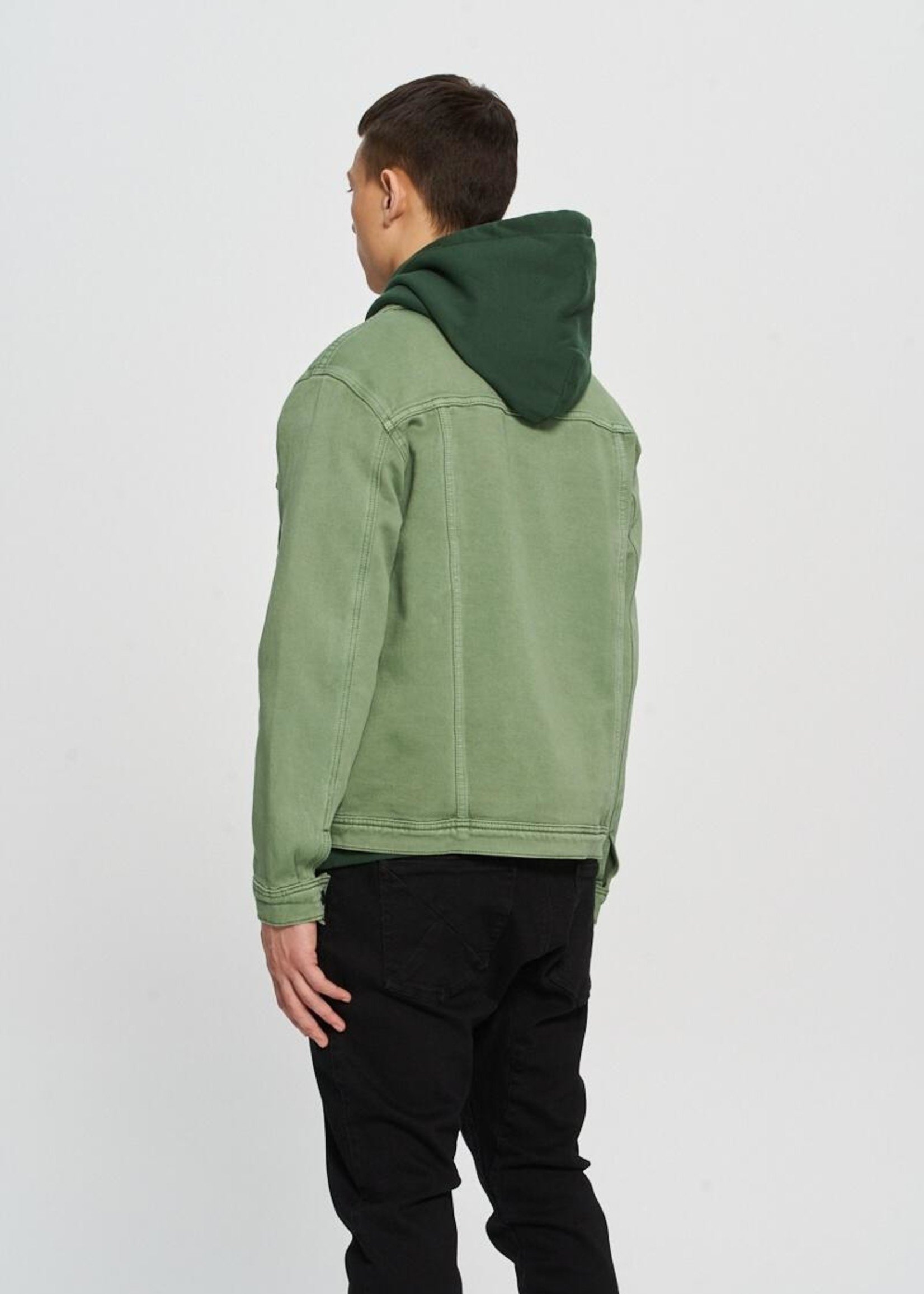 Kuwalla Knit Denim Jacket Kuwalla - Sage