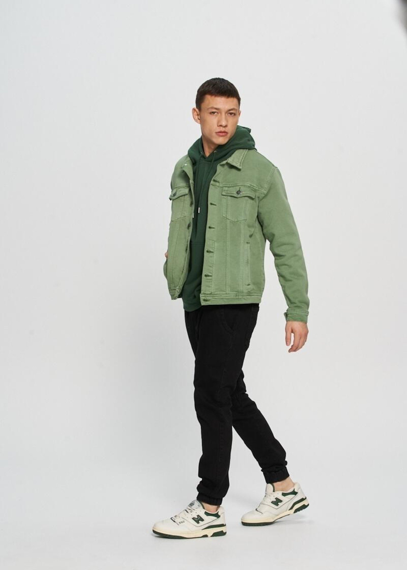 Kuwalla Knit Denim Jacket Kuwalla - Sage