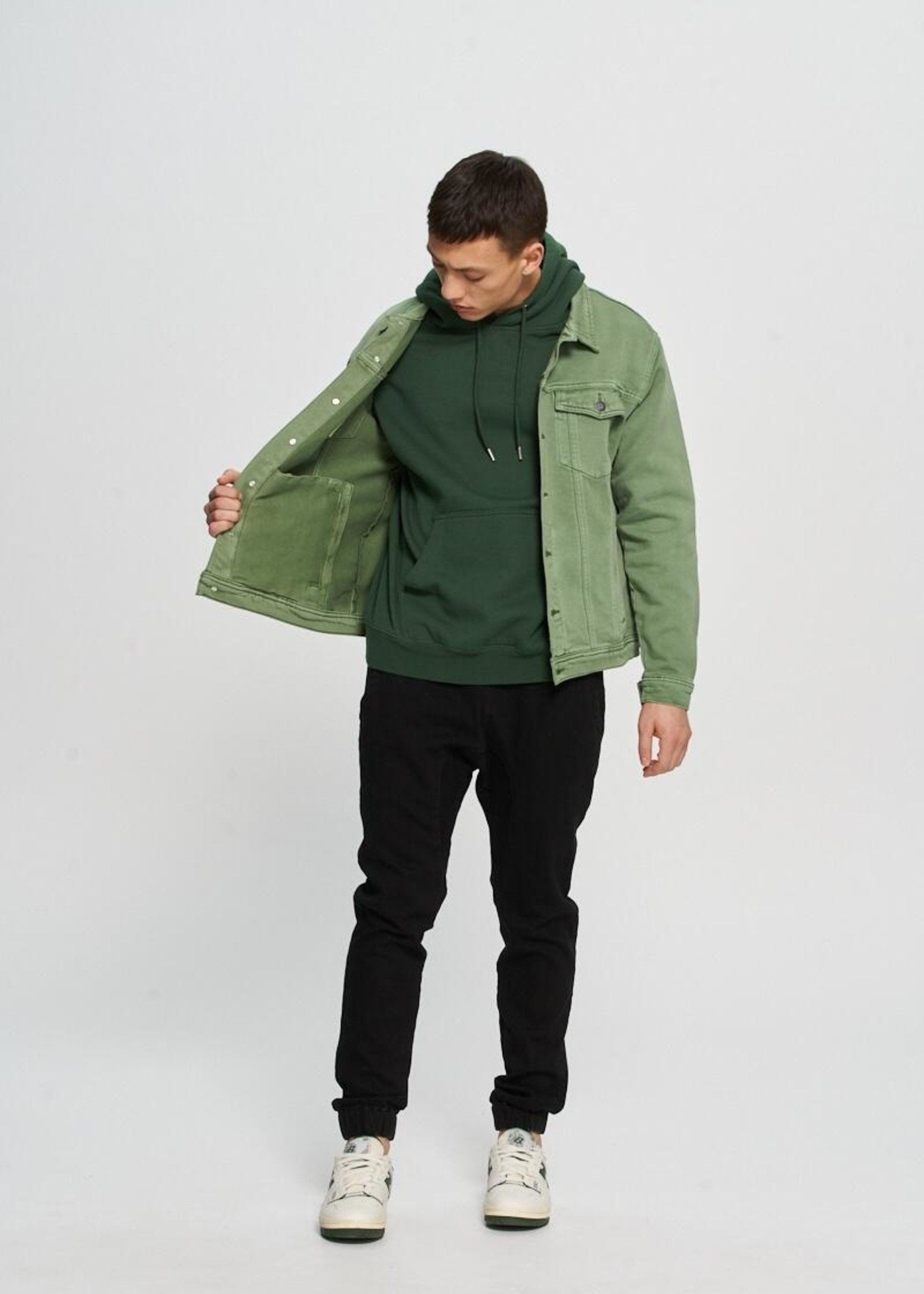 Kuwalla Knit Denim Jacket Kuwalla - Sage