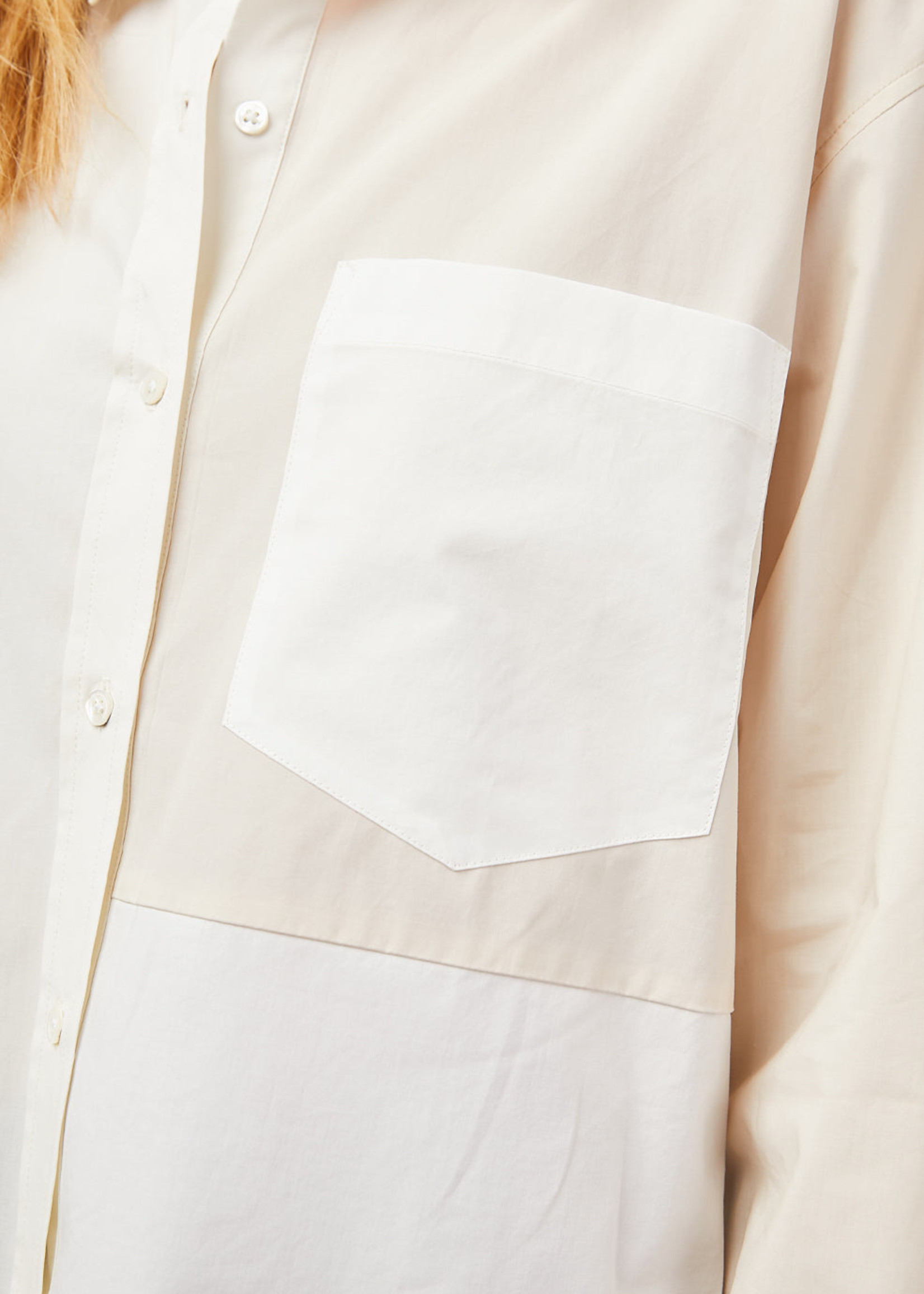 Rails Rails Chemise Arlo - Bloc De Couleur Ivoire