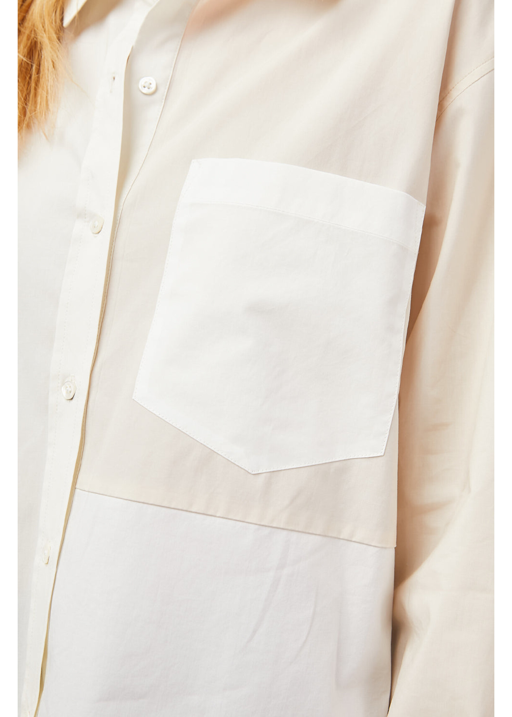 Rails Rails Arlo Shirt - Ivory Color Block