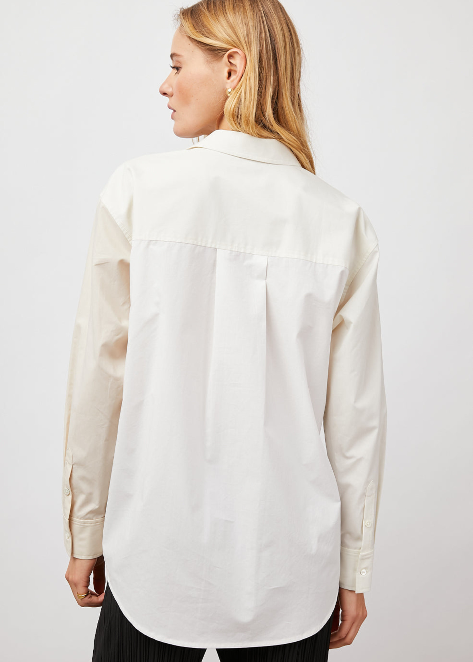 Rails Rails Chemise Arlo - Bloc De Couleur Ivoire