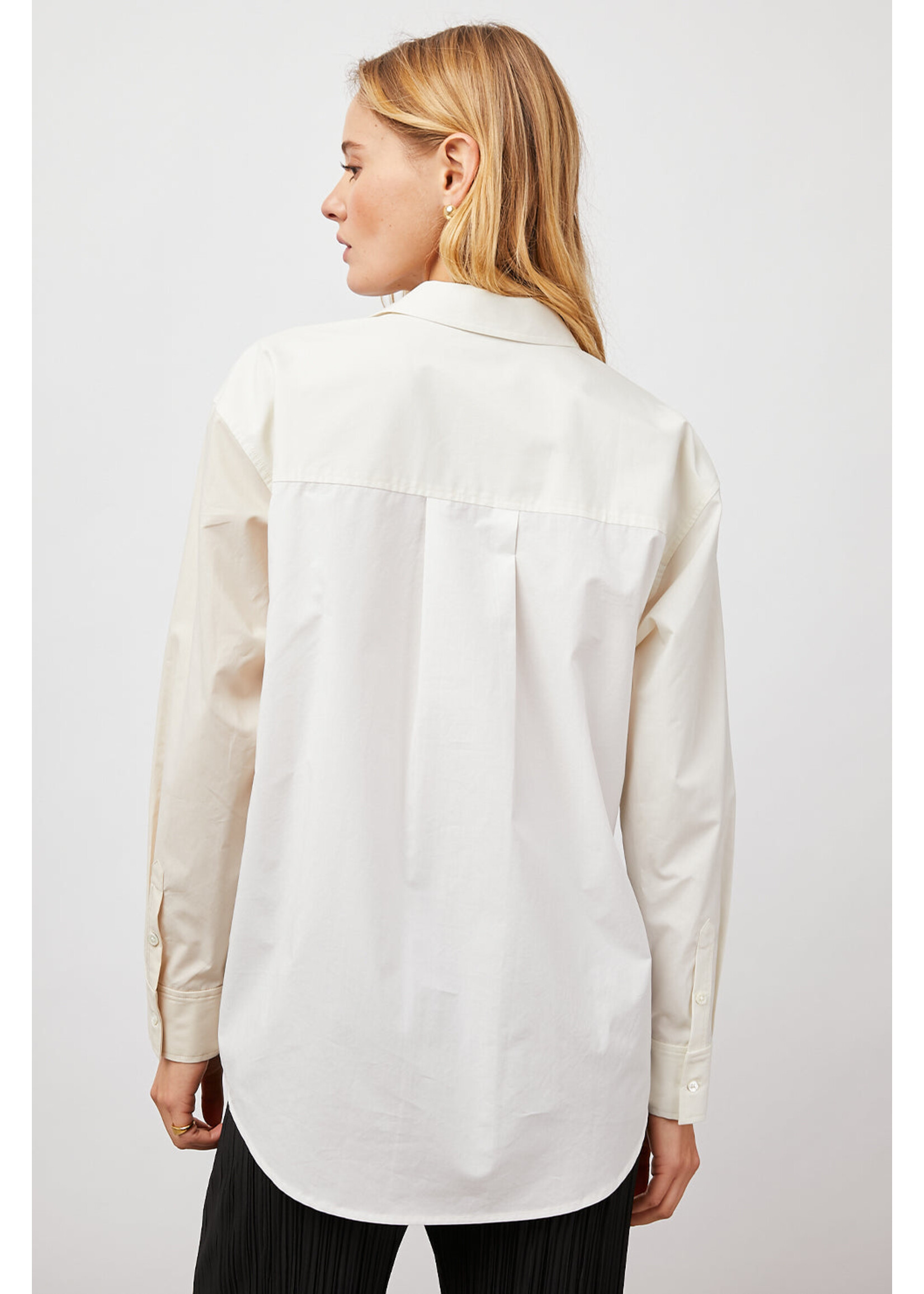 Rails Rails Chemise Arlo - Bloc De Couleur Ivoire