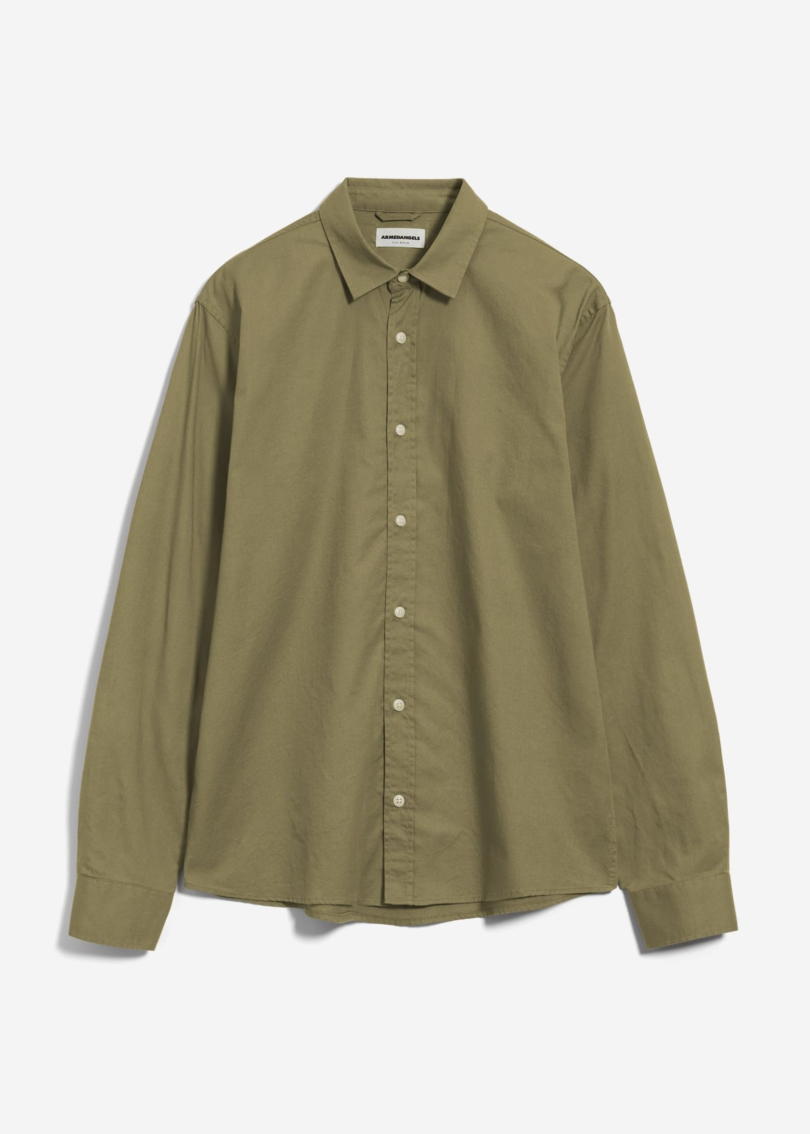 Armedangels Armedangels Chemise Quaadi - Olive