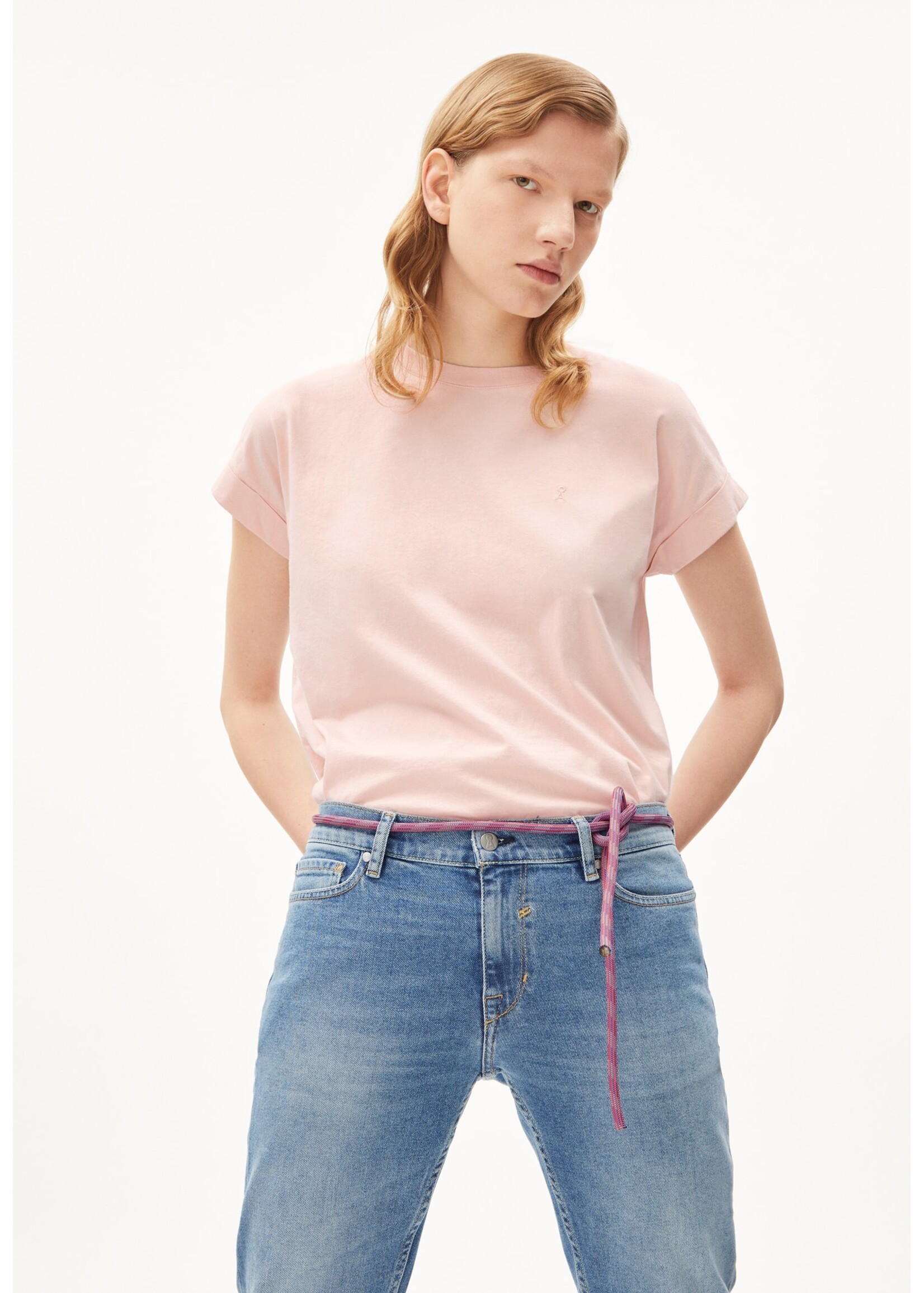 Armedangels Armedangels Idaa T-Shirt - Rose Quartz