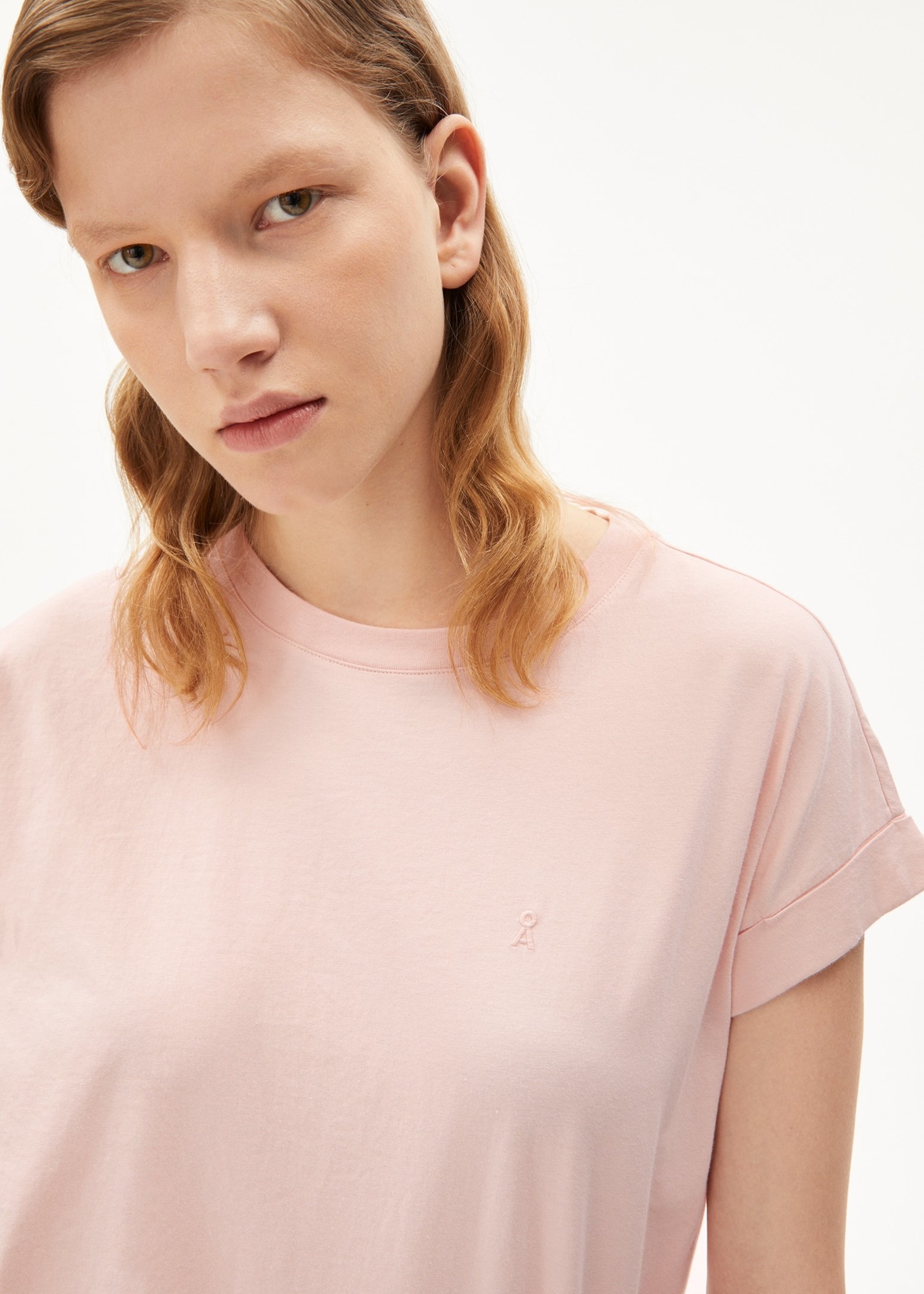 Armedangels Armedangels Idaa T-Shirt - Rose Quartz