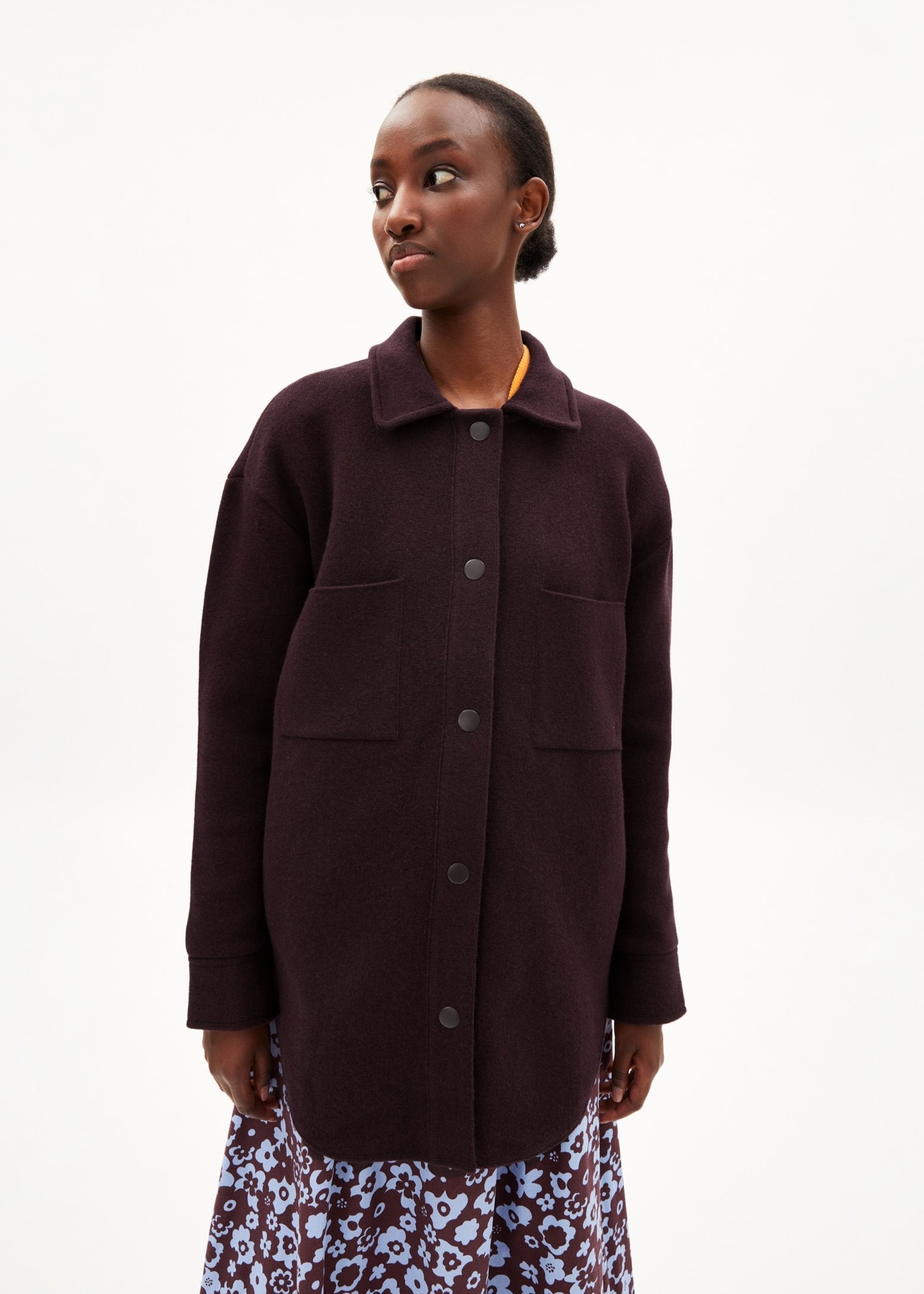 Armedangels Armedangels Almaraa Knit Jackets - Fudge