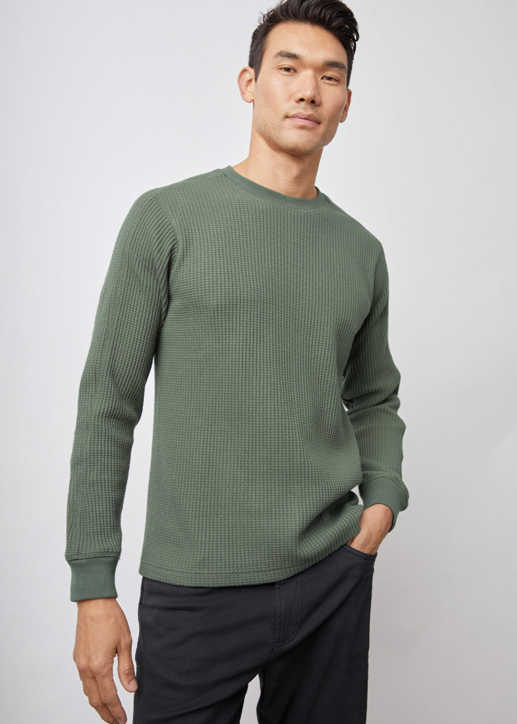 Rails Rails Wade Thermal Knit - Forest