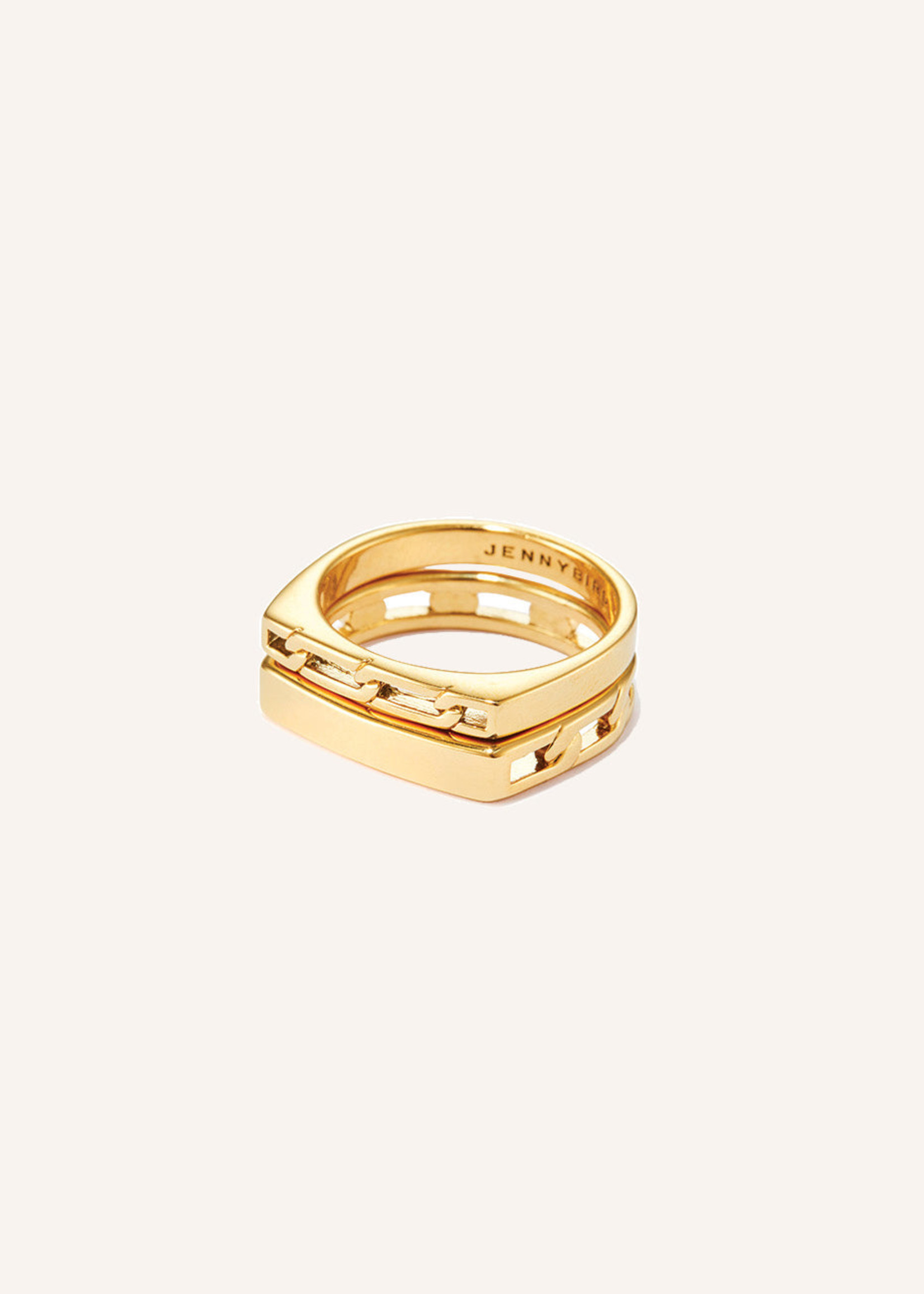 Jenny Bird Brady Ring Set - Gold