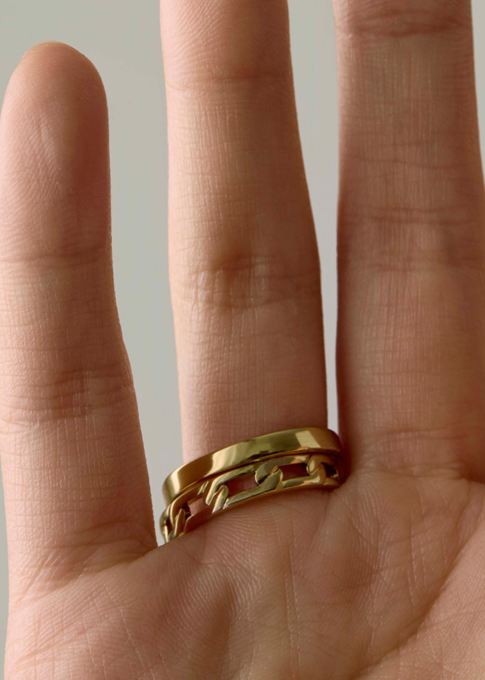 Jenny Bird Brady Ring Set - Gold