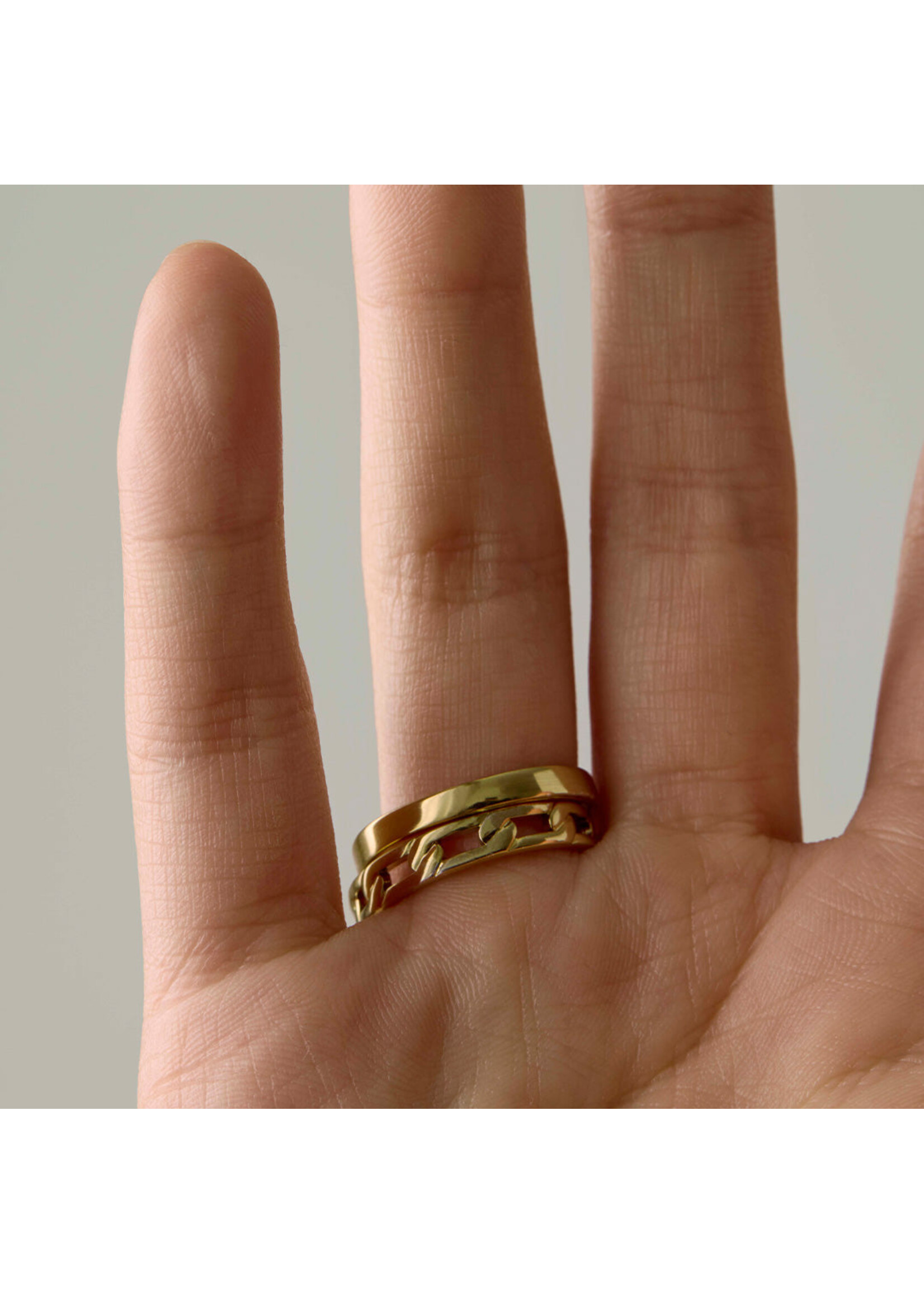 Jenny Bird Brady Ring Set - Gold