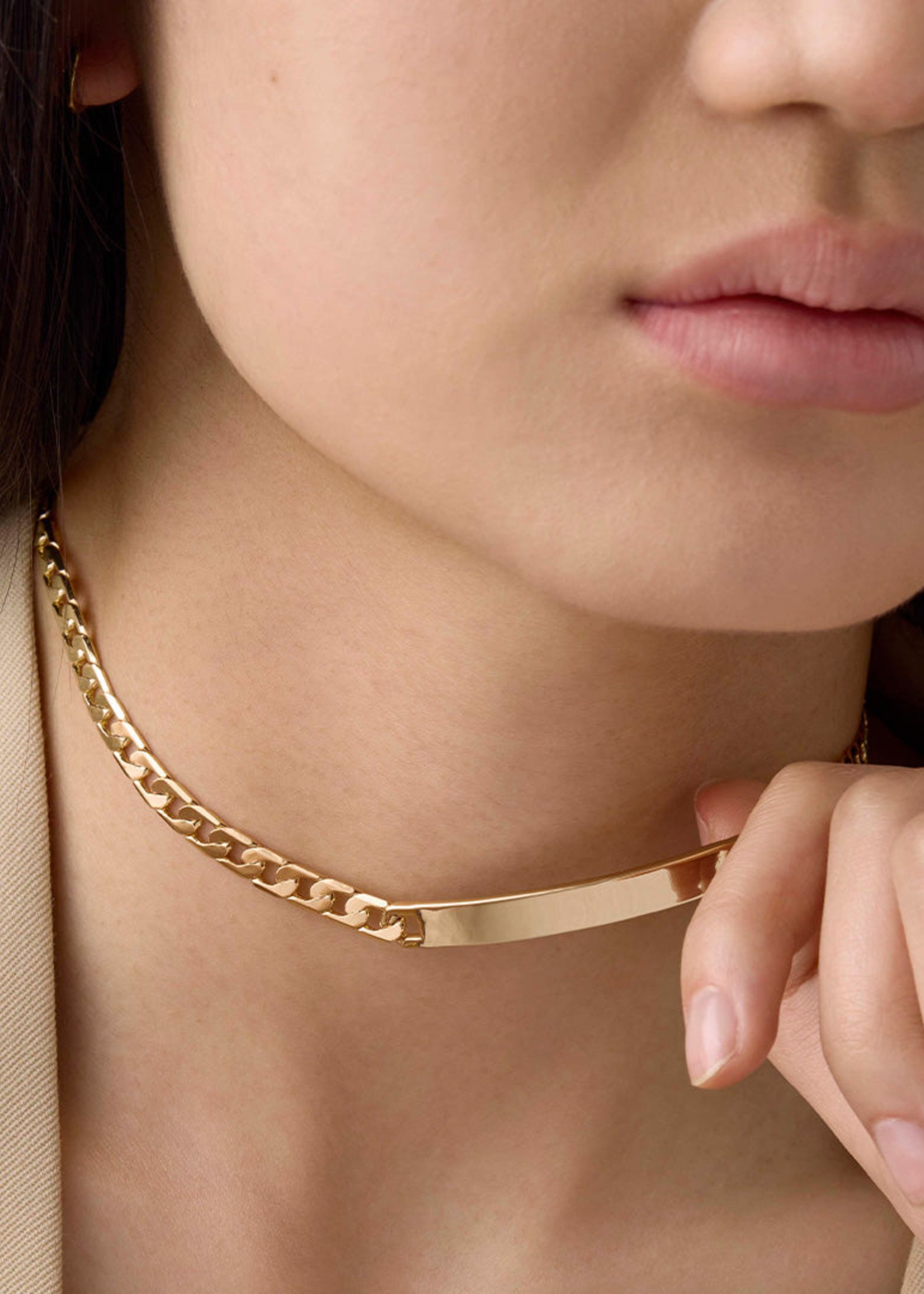 JennyBird Simone Choker - Gold