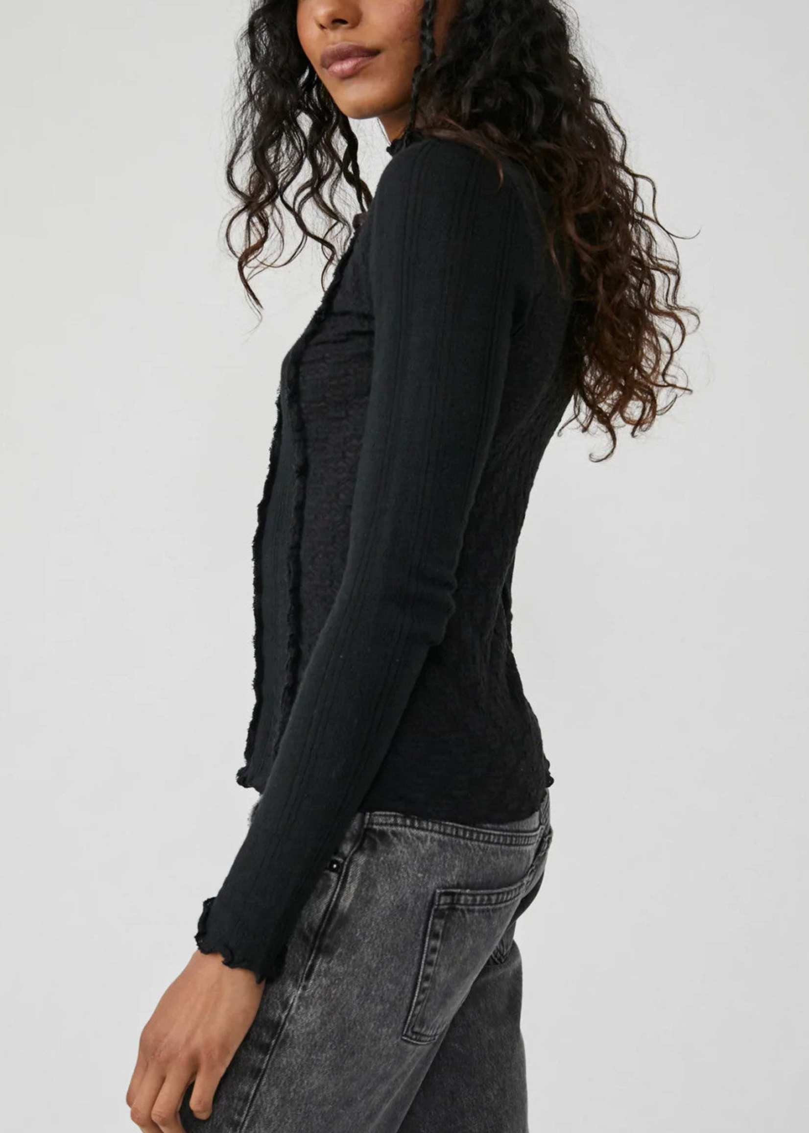 Free People Free People Haut Lula - Noir