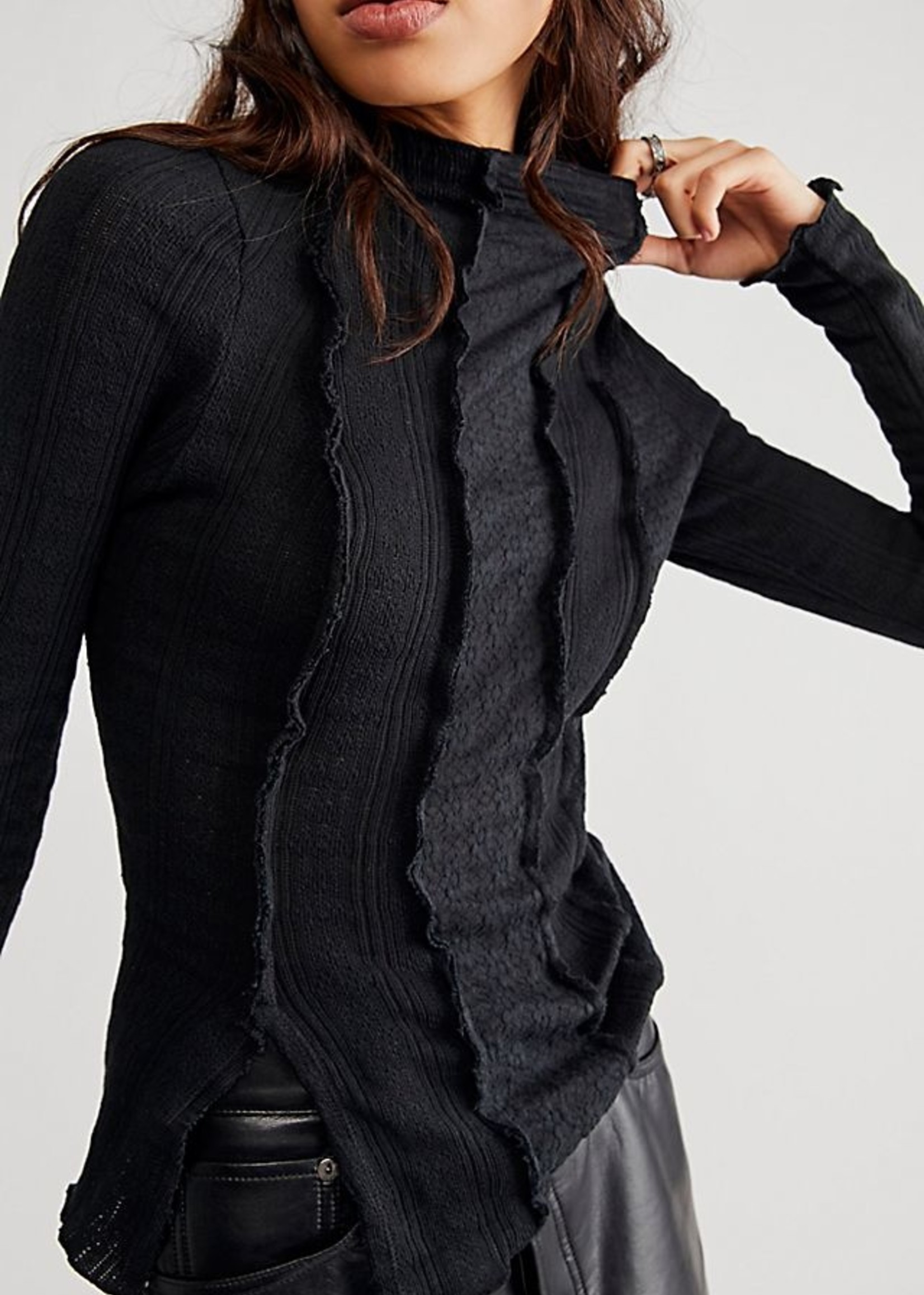 Free People Free People Haut Lula - Noir