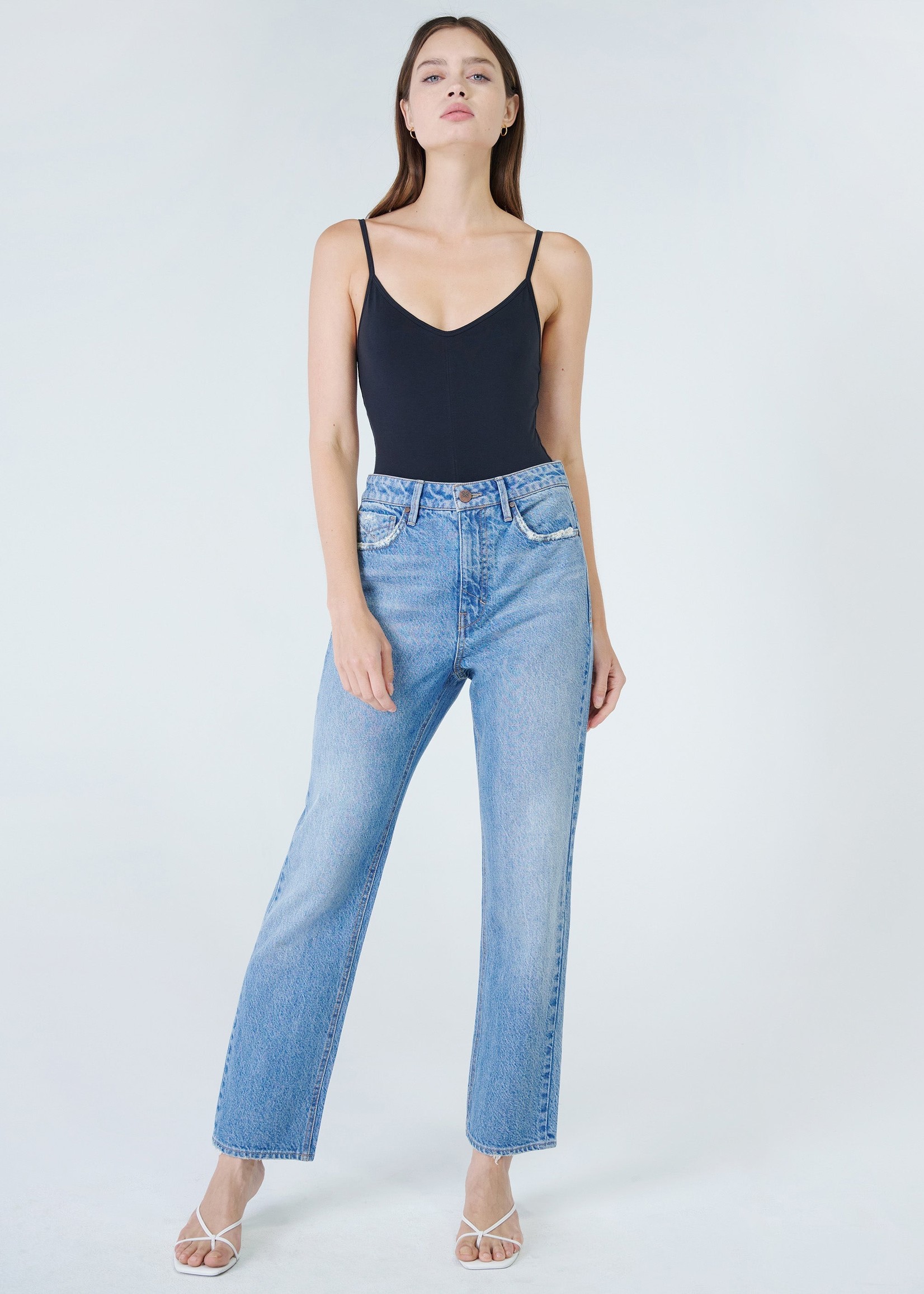 Unpublished Unpublished Paloma High Rise Mom Jambes Complètes - Vibe