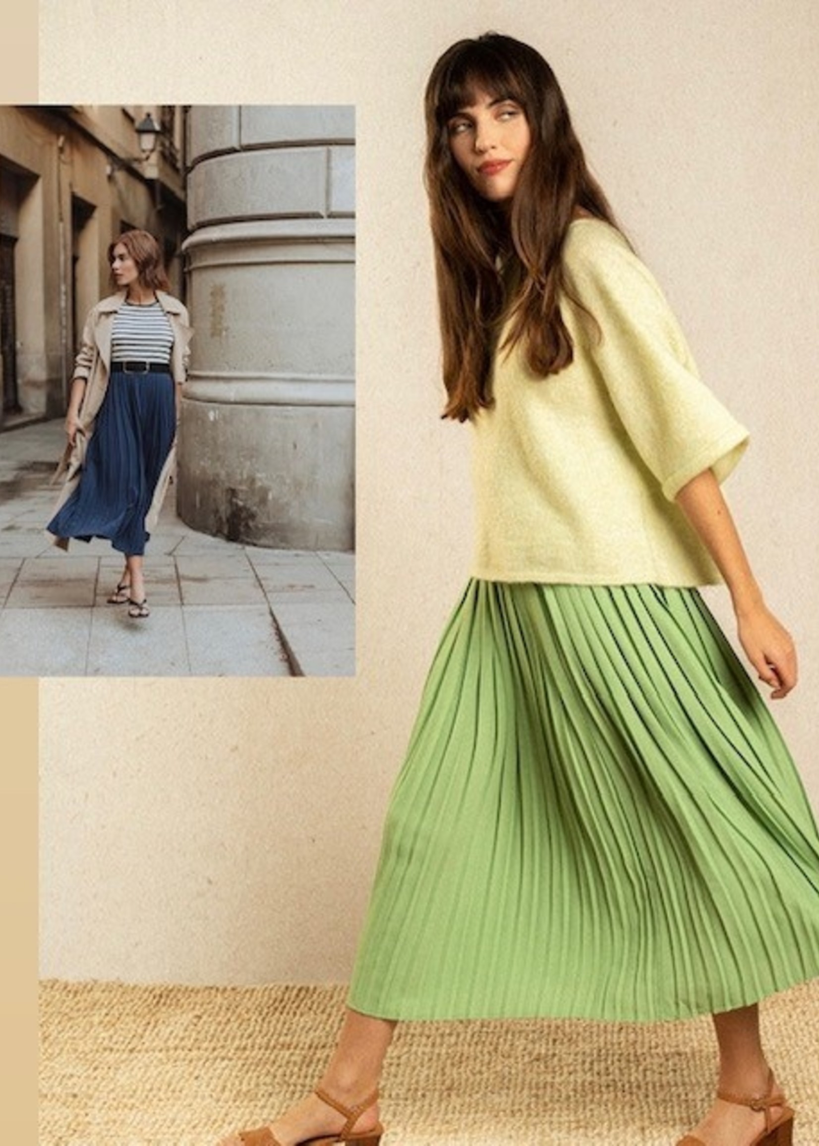 Grace and Mila Grace&Mila Ilva Skirt (Two Colors)