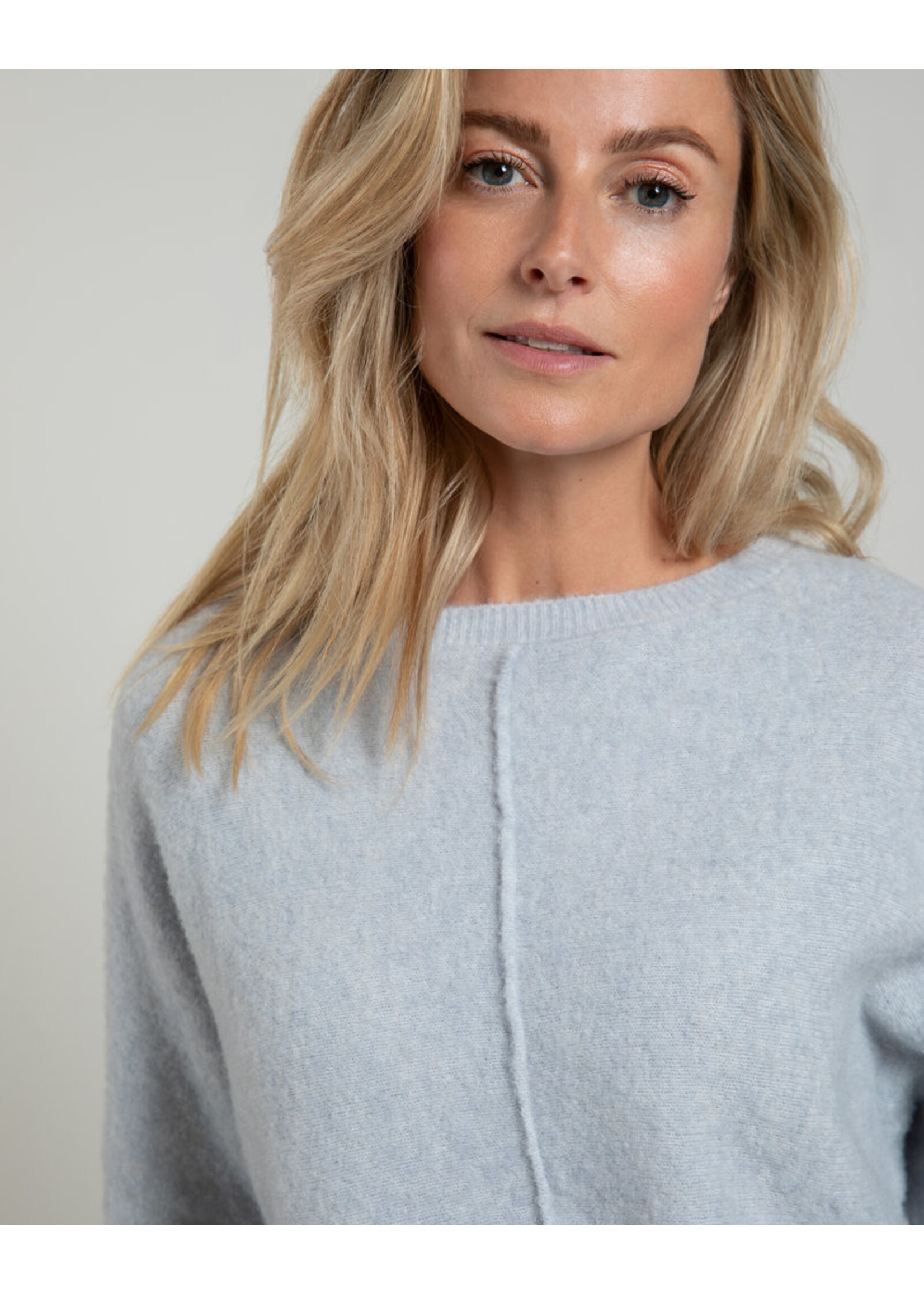 Yaya Women Boatneck Sweater Long Sleeve