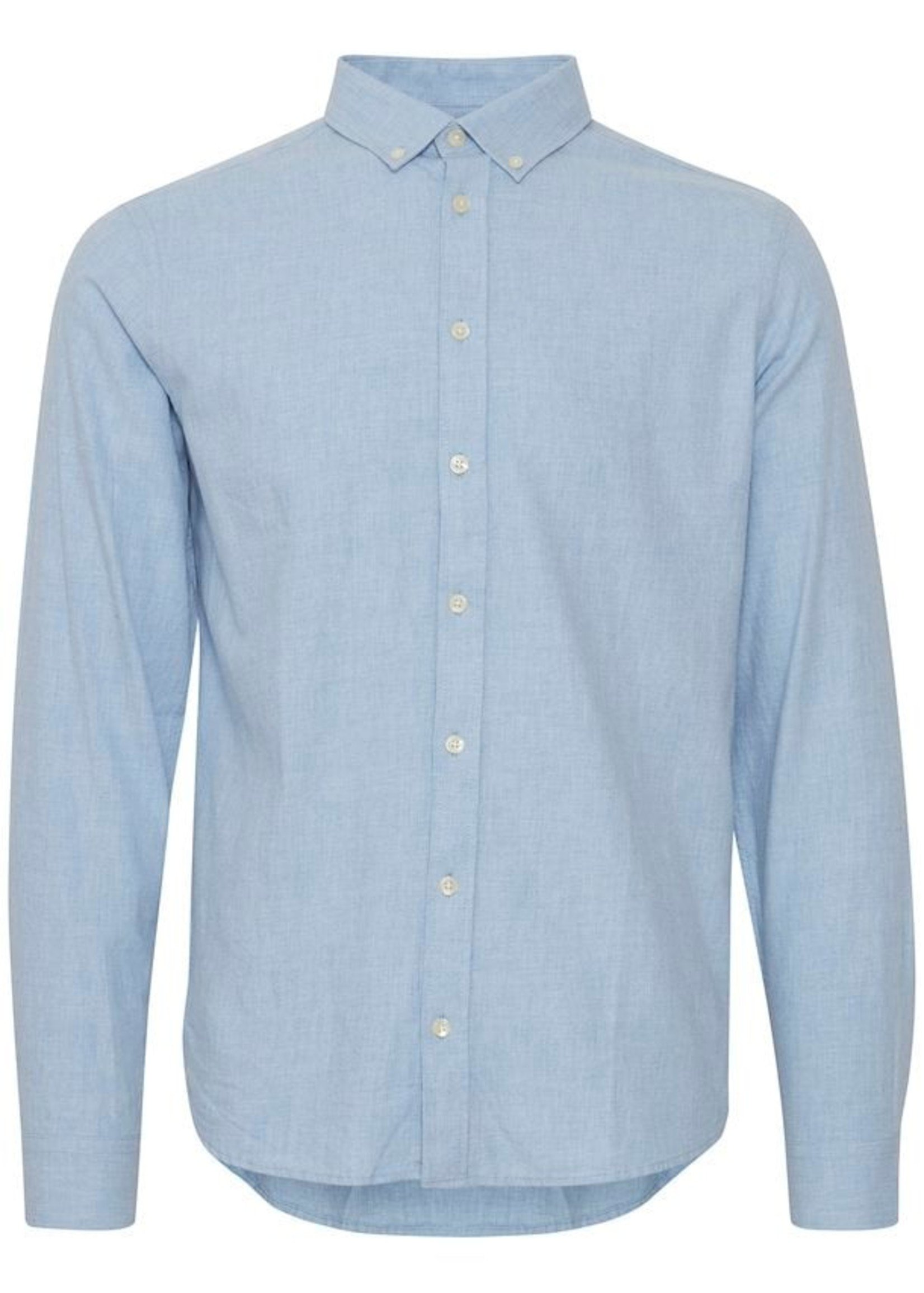 Casual Friday CF Anton Denim Chambray Shirt - Light Blue